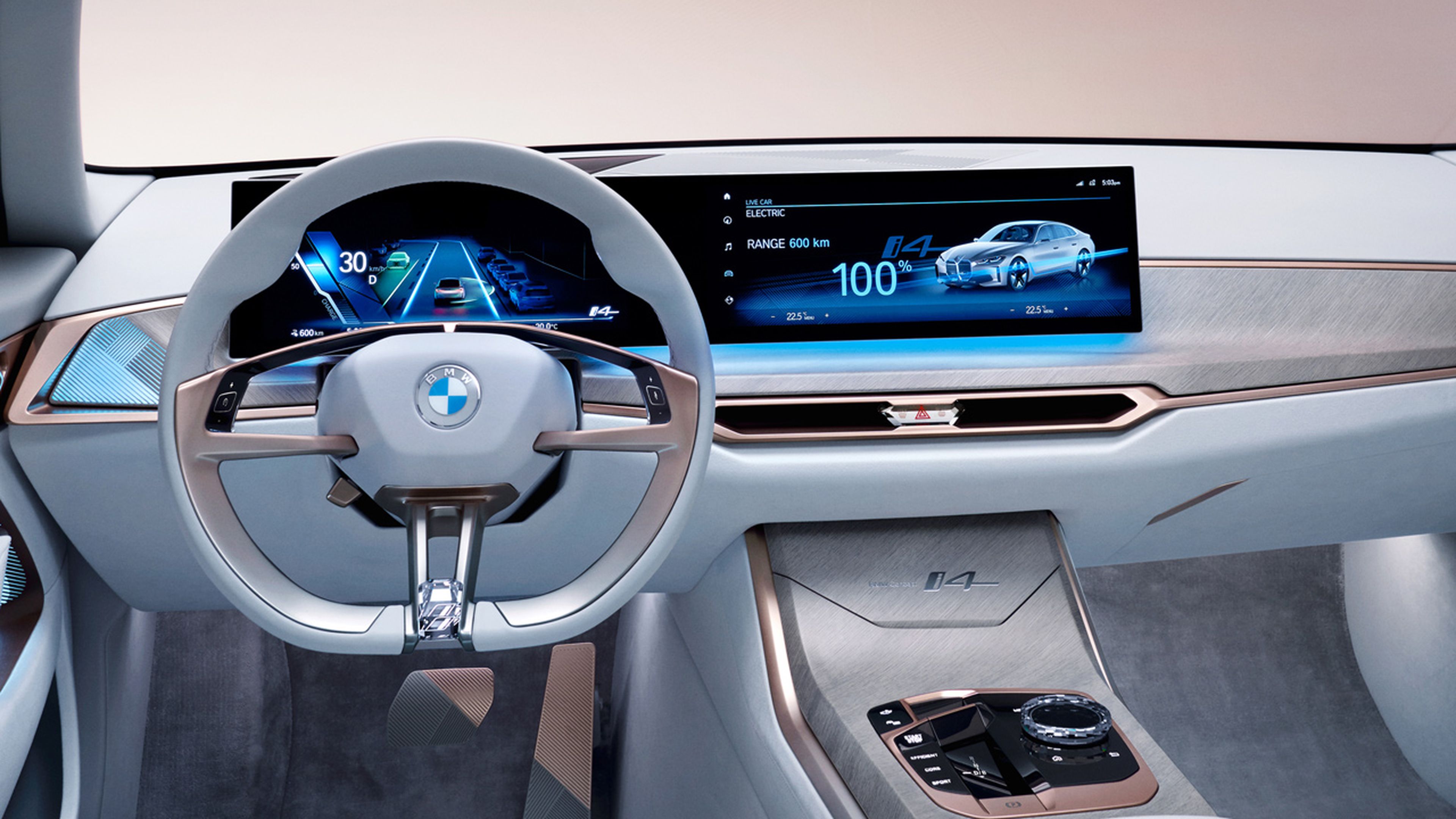 Interior BMW Concept i4 2020