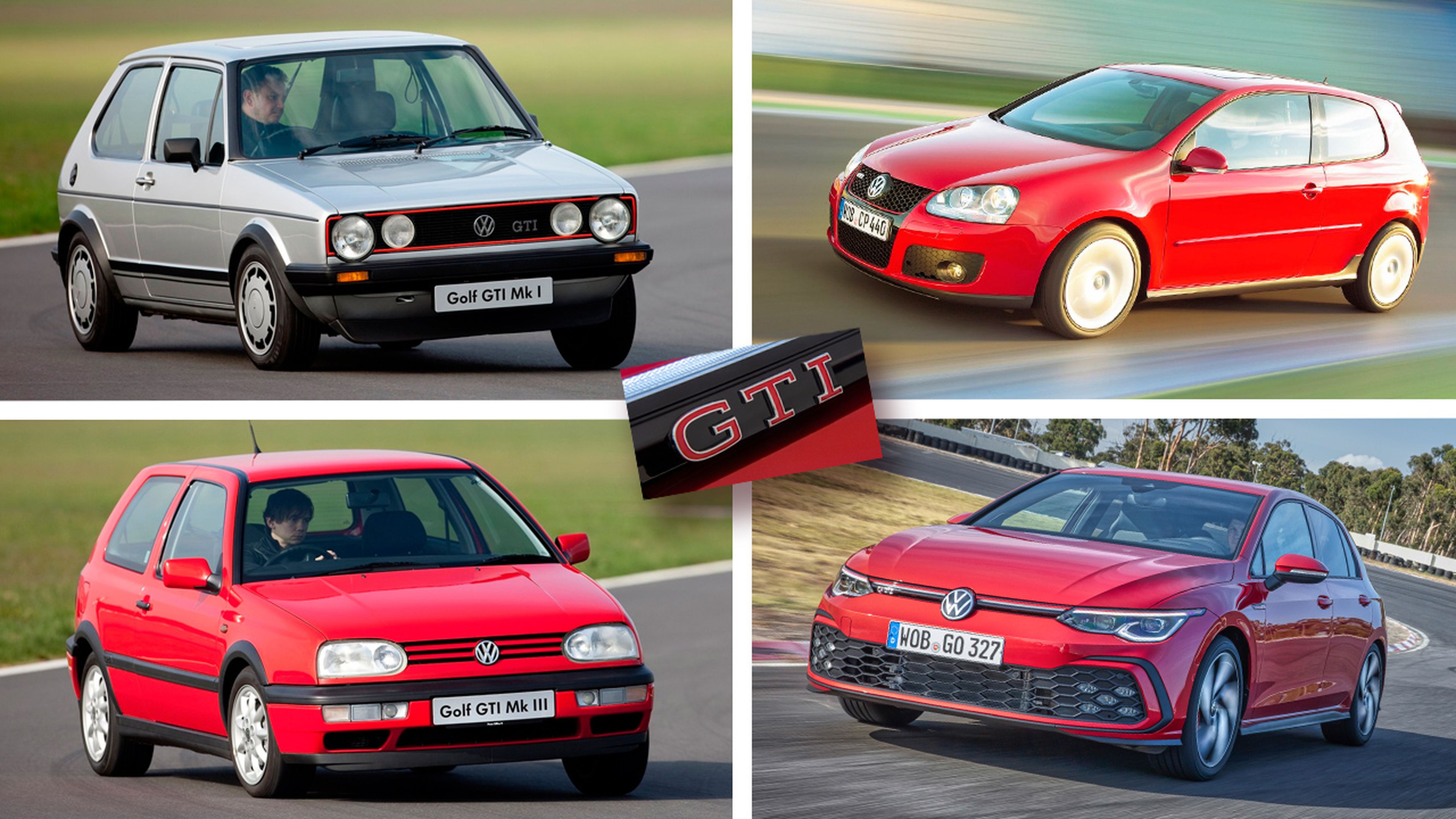 Las ocho generaciones del Volkswagen Golf GTI