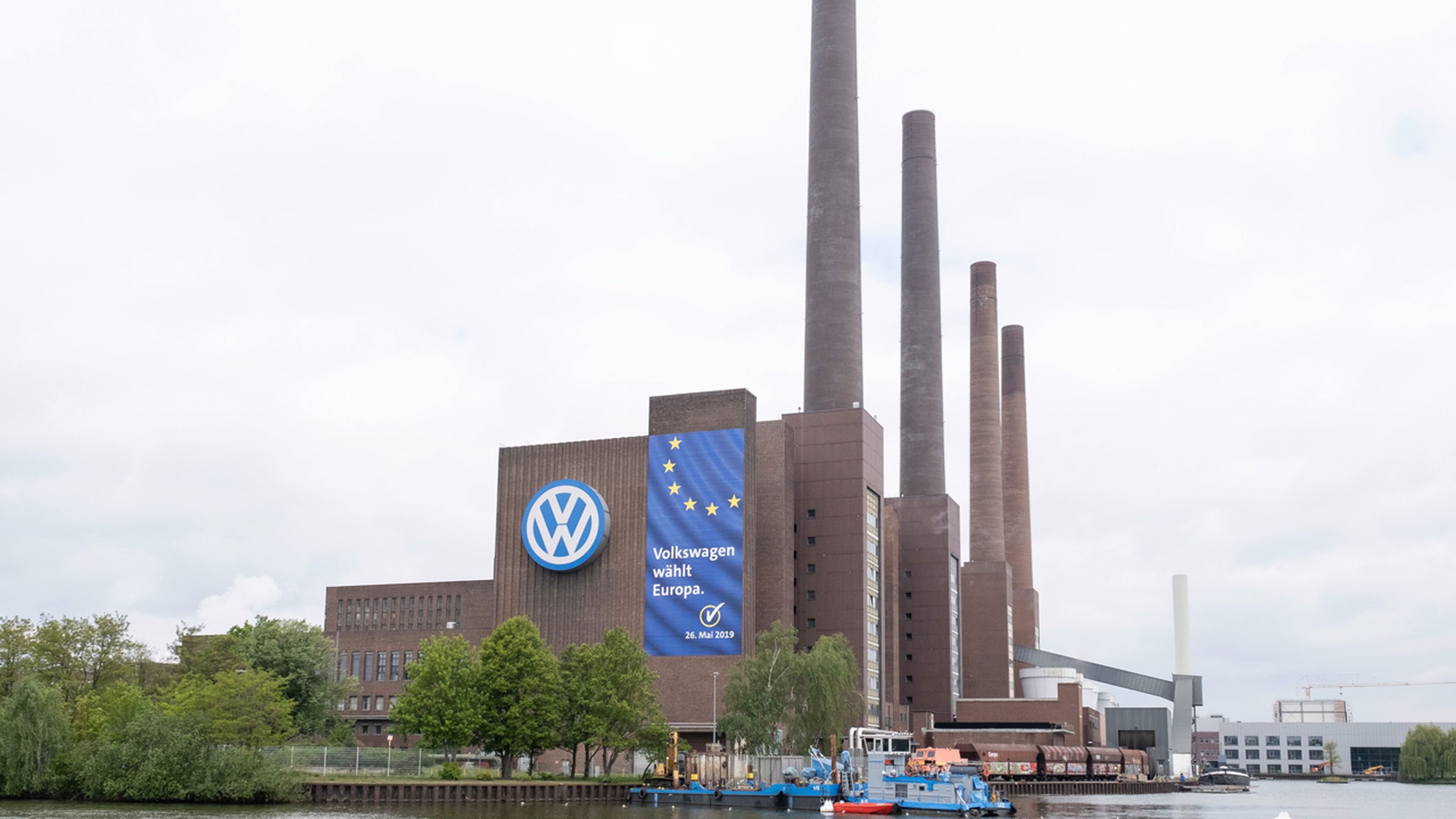 Fábrica de Volkswagen en Wolfsburgo.