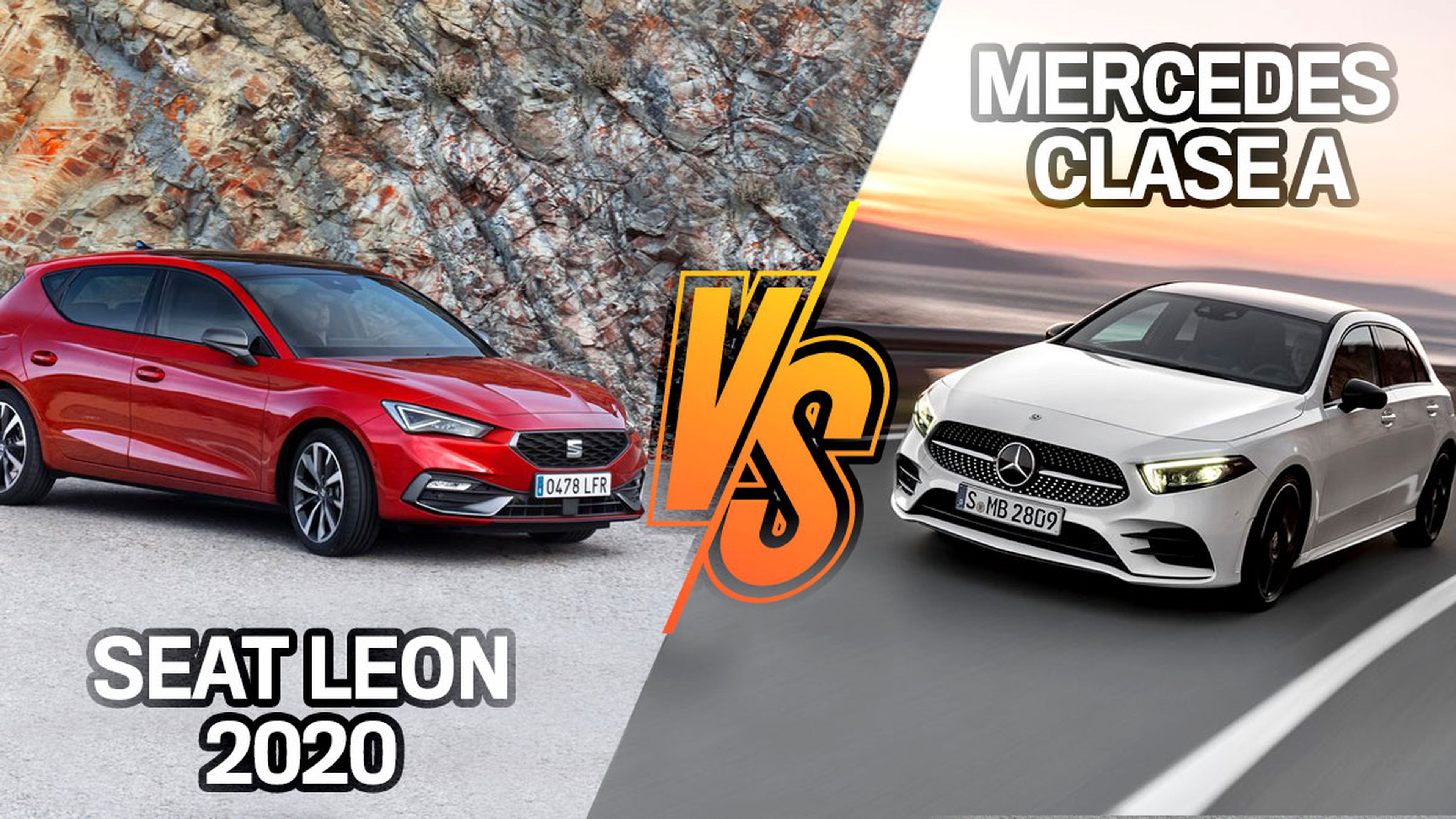 Mercedes Clase A vs Seat Leon 2020