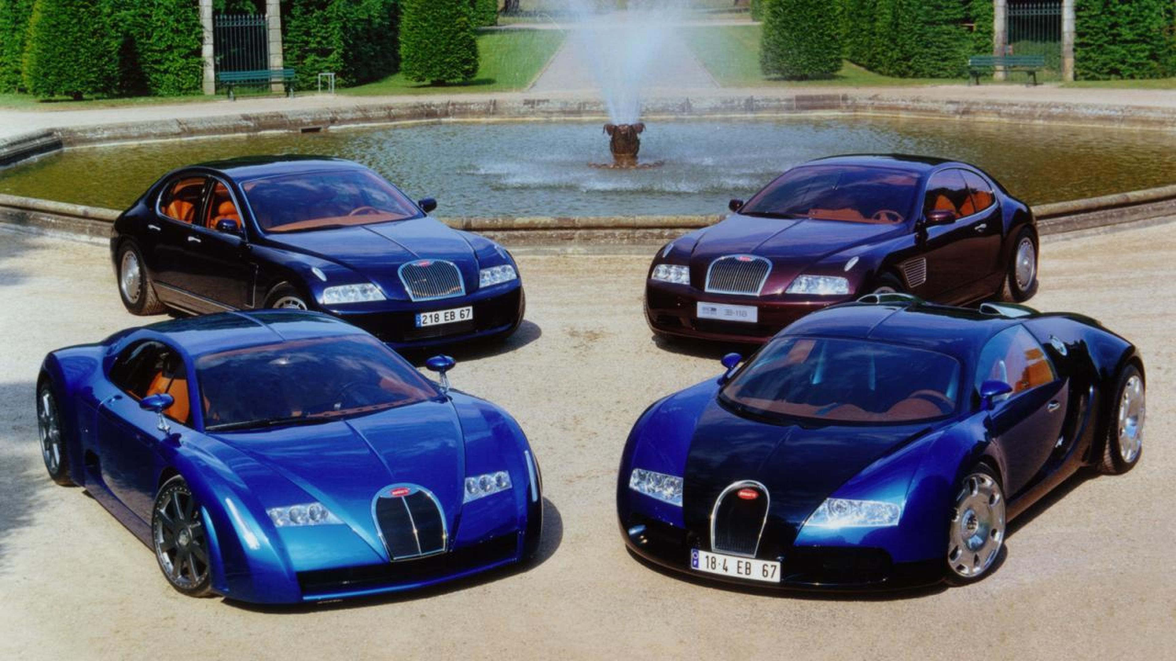 Prototipos de Bugatti