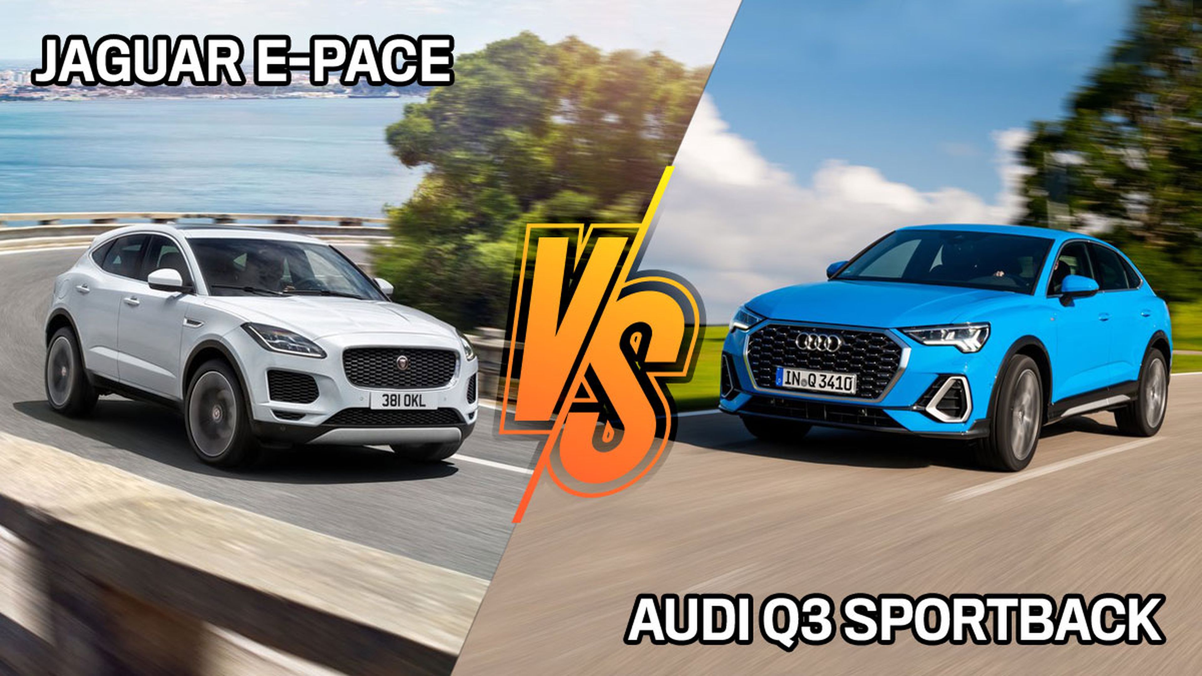 Audi Q3 Sportback vs Jaguar E-Pace