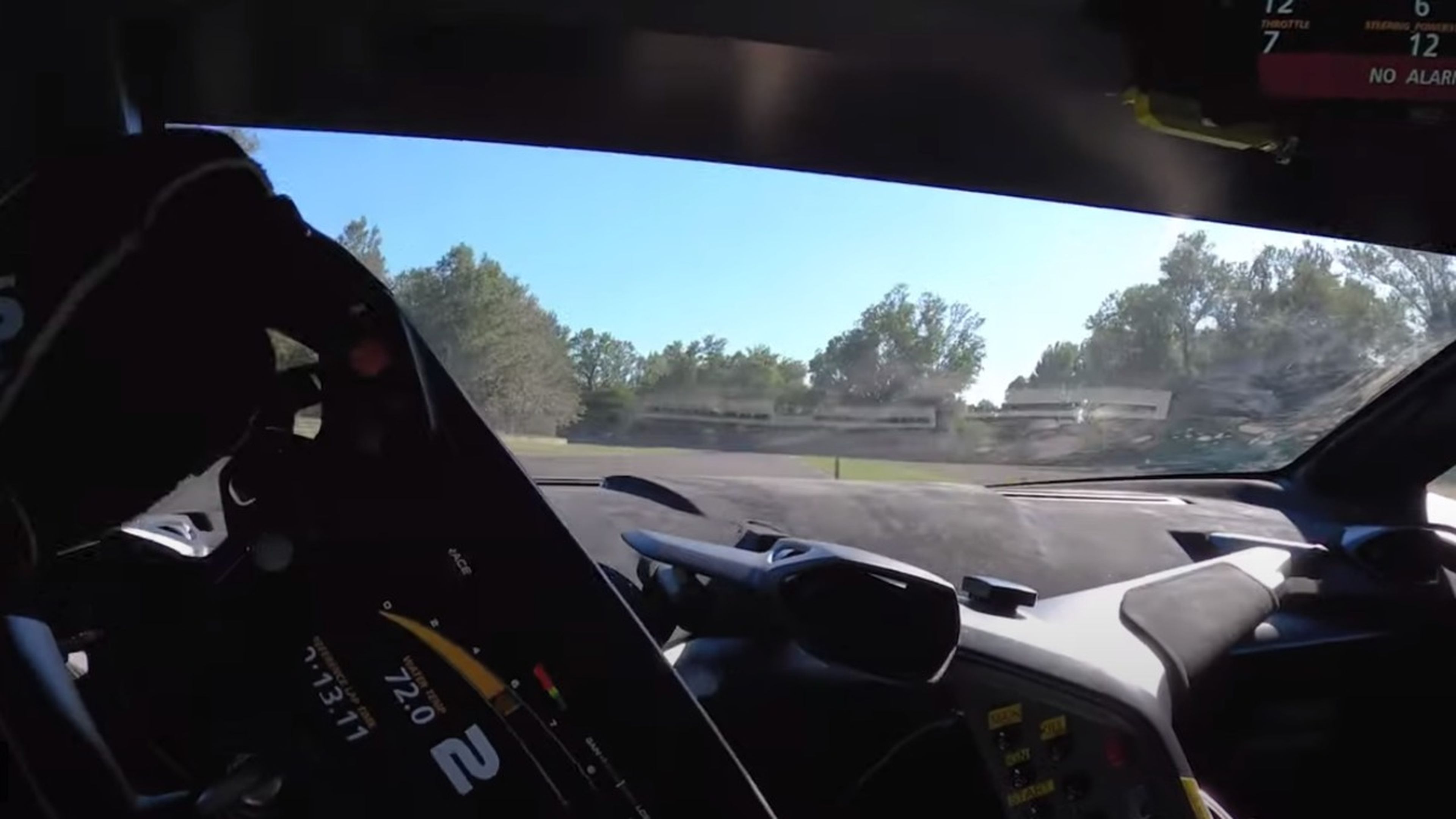 Lamborghini SCV12 video on-board Imola