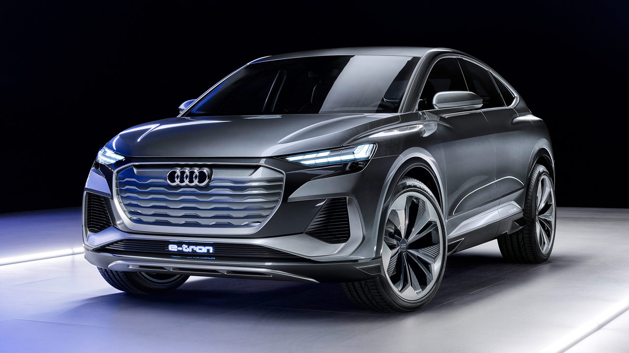 Audi Q4 Sportback E-tron Concept, El 'proto' Del Próximo SUV Coupé ...