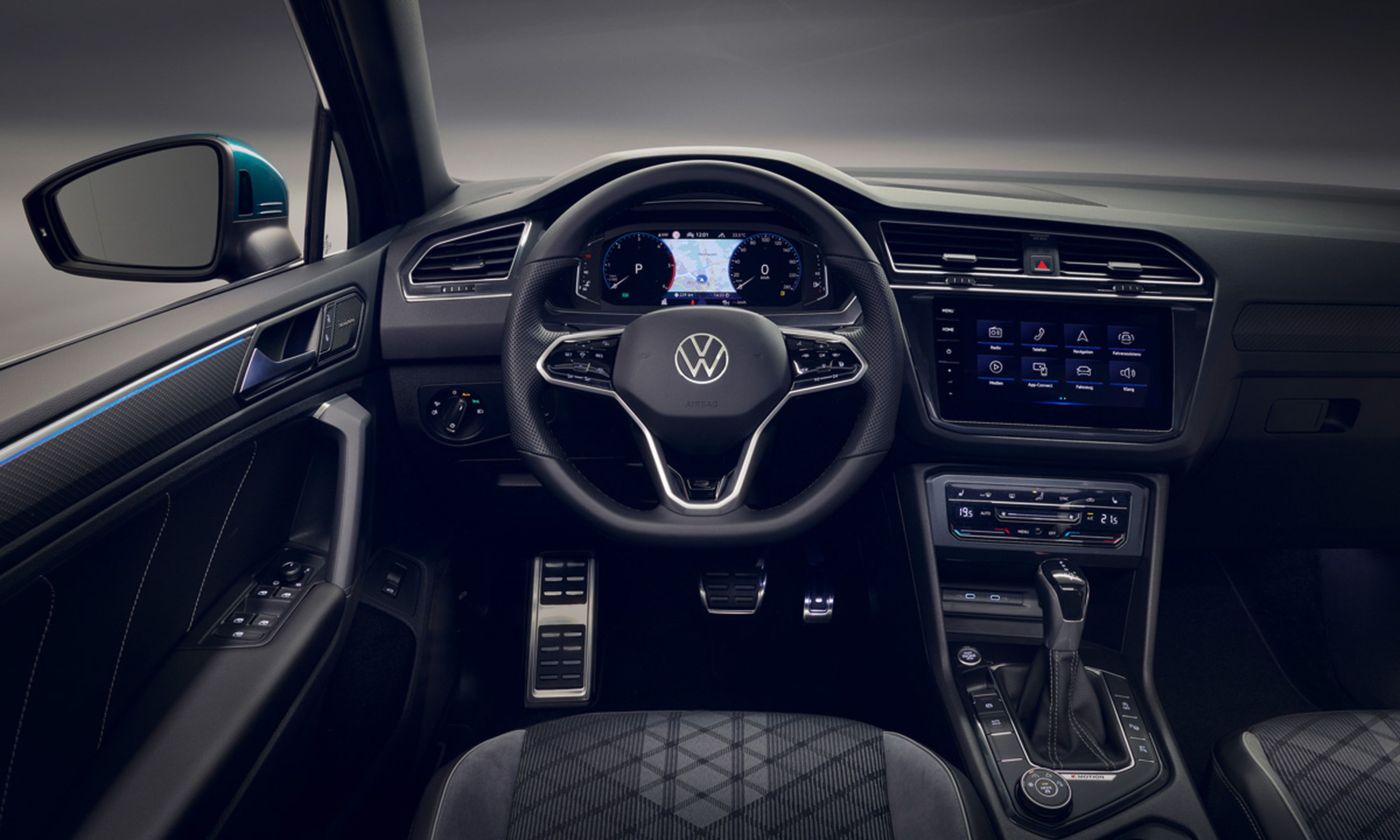 El interior del Volkswagen Tiguan 2020 es más tecnológico