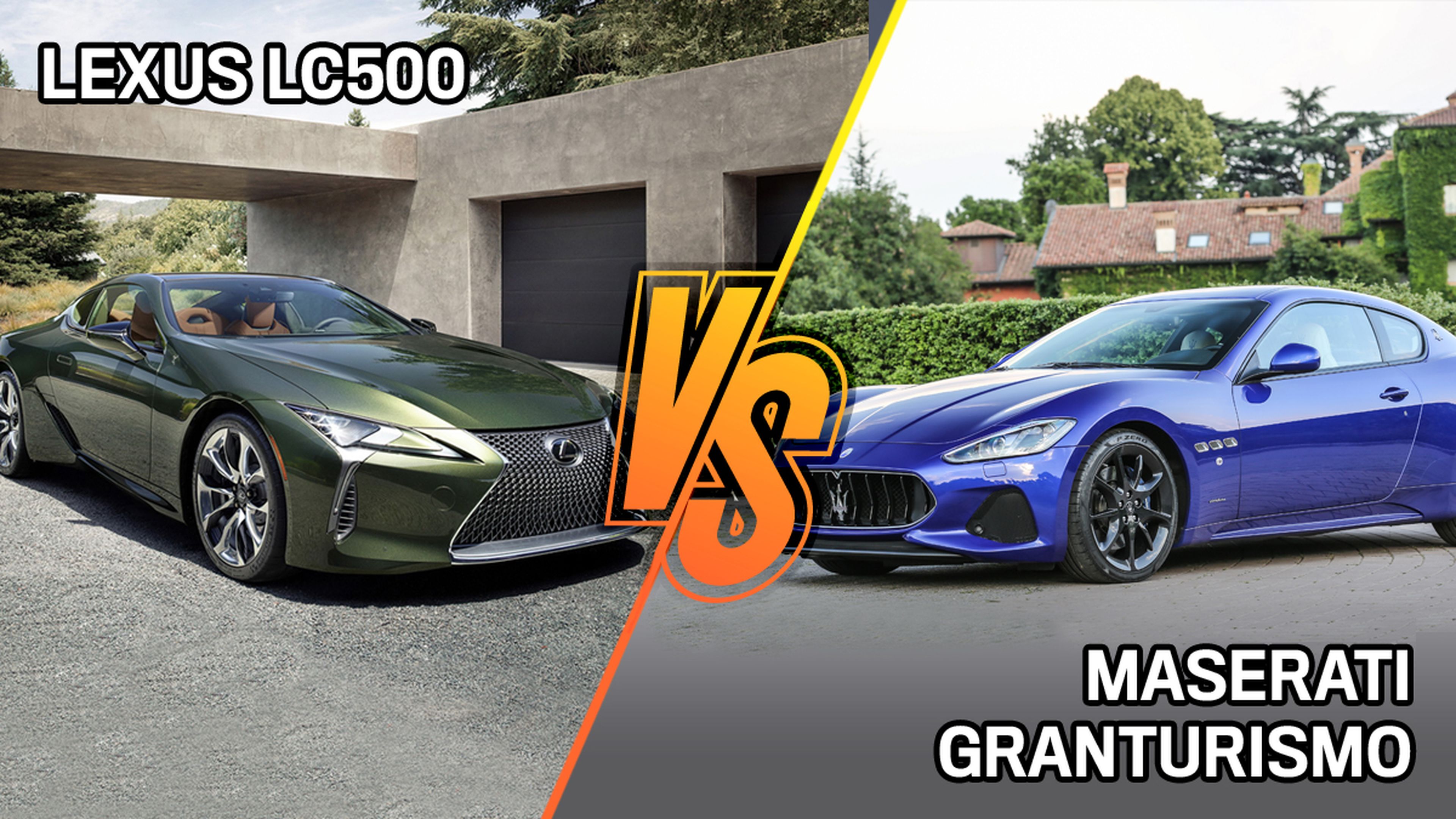 Lexus LC 500 vs Maserati GranTurismo