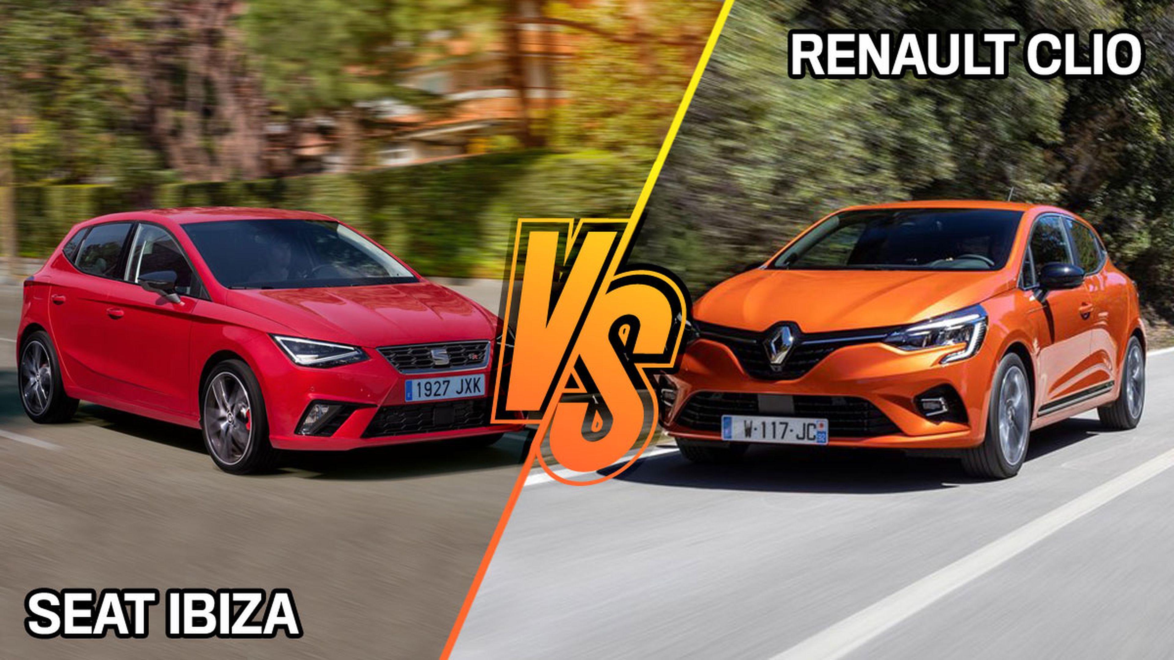 Renault Clio vs Seat Ibiza