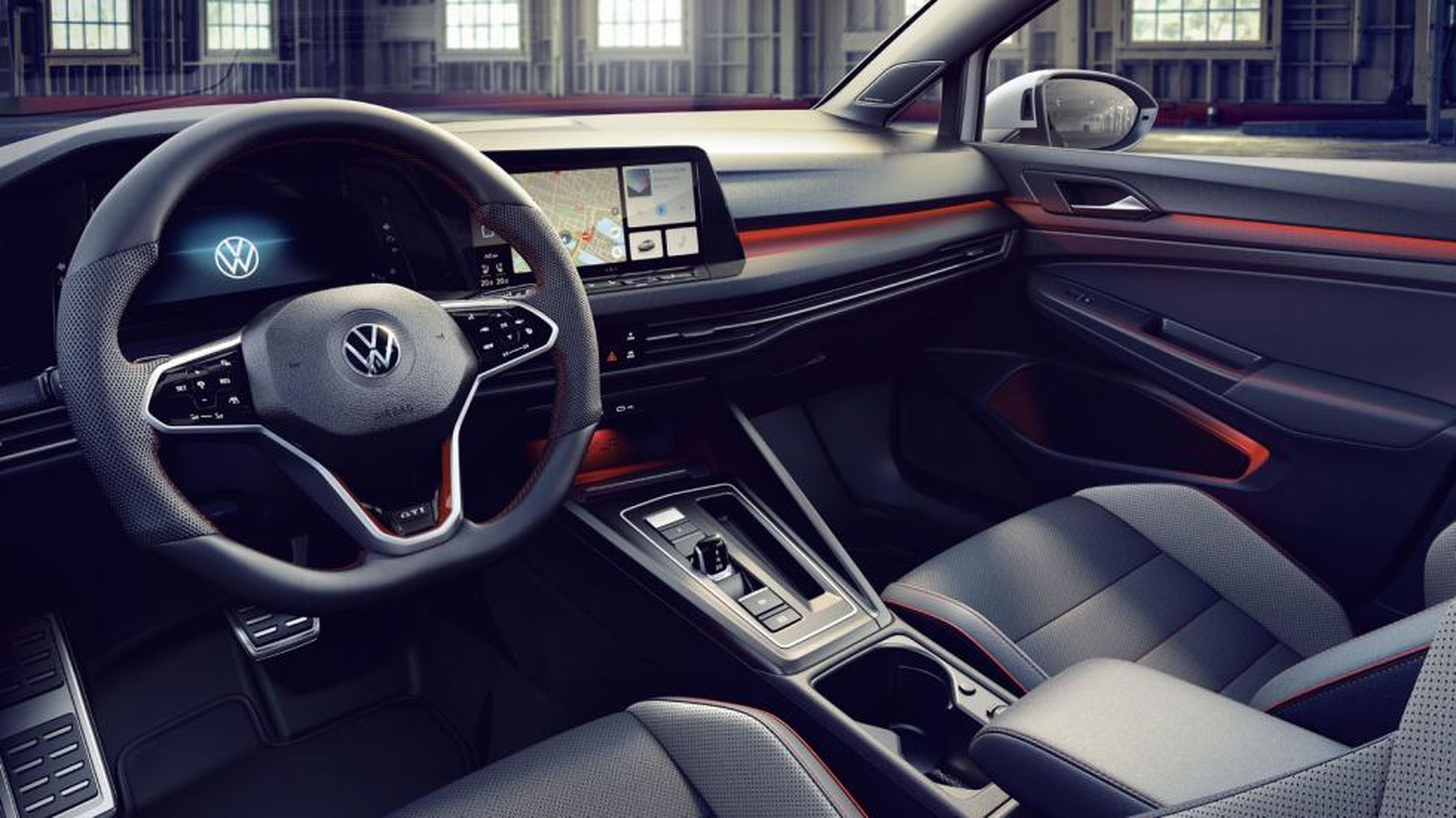 Interior del Volkswagen Golf GTI Clubsport.