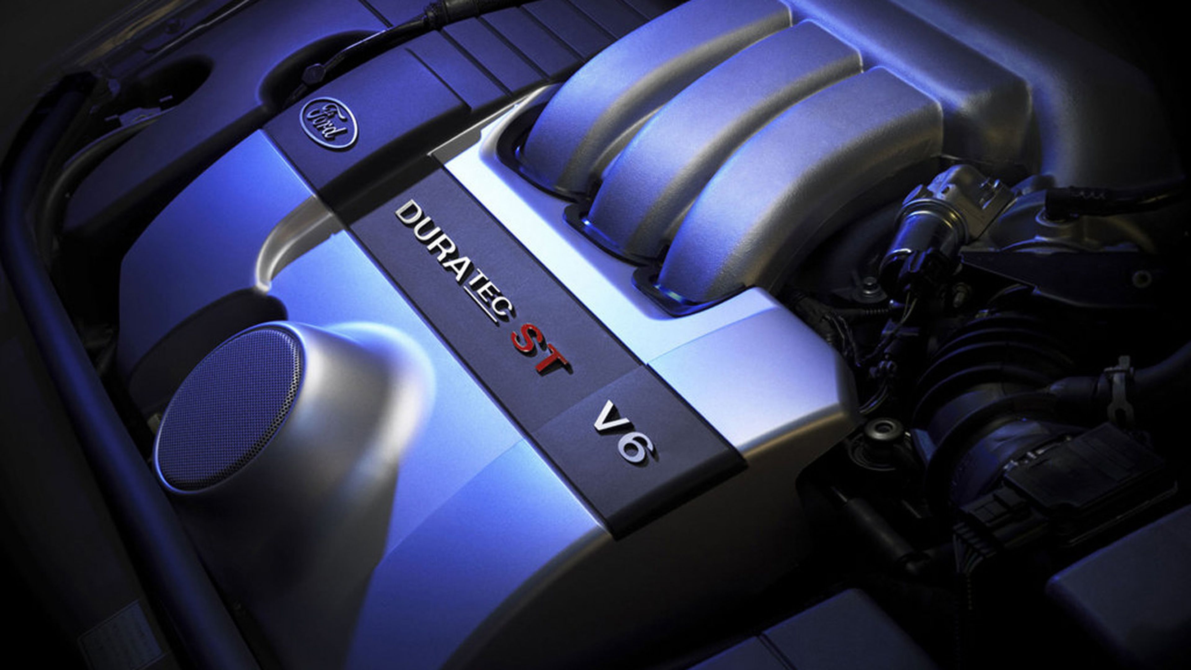 El motor V6 Duratec del Mondeo ST220. Foto: Ford