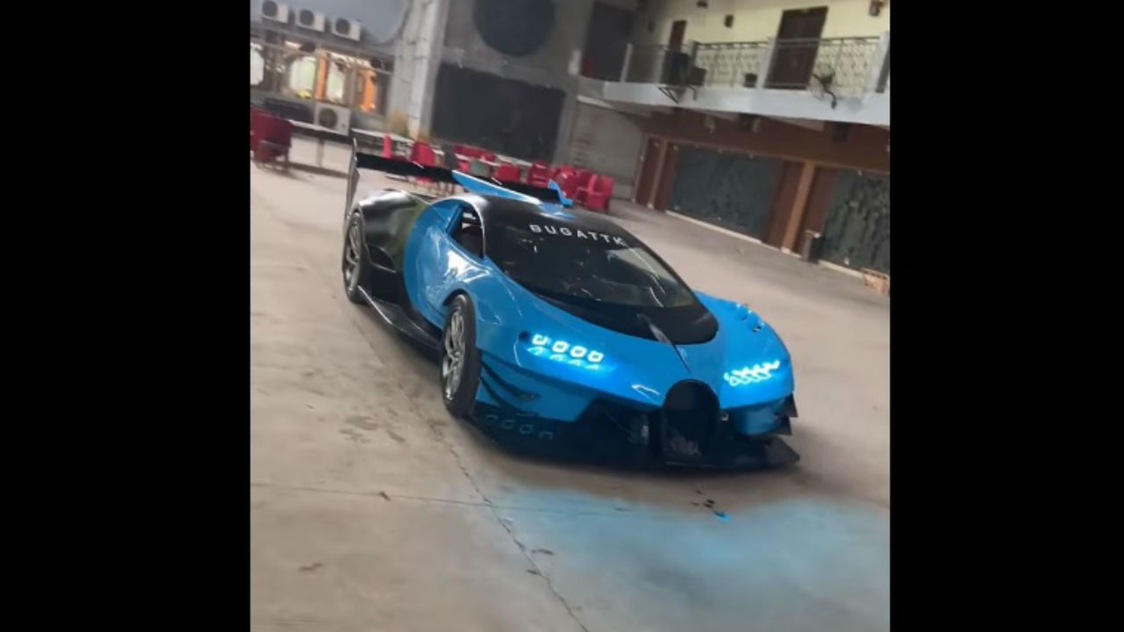 réplica Bugatti Vision Gran Turismo