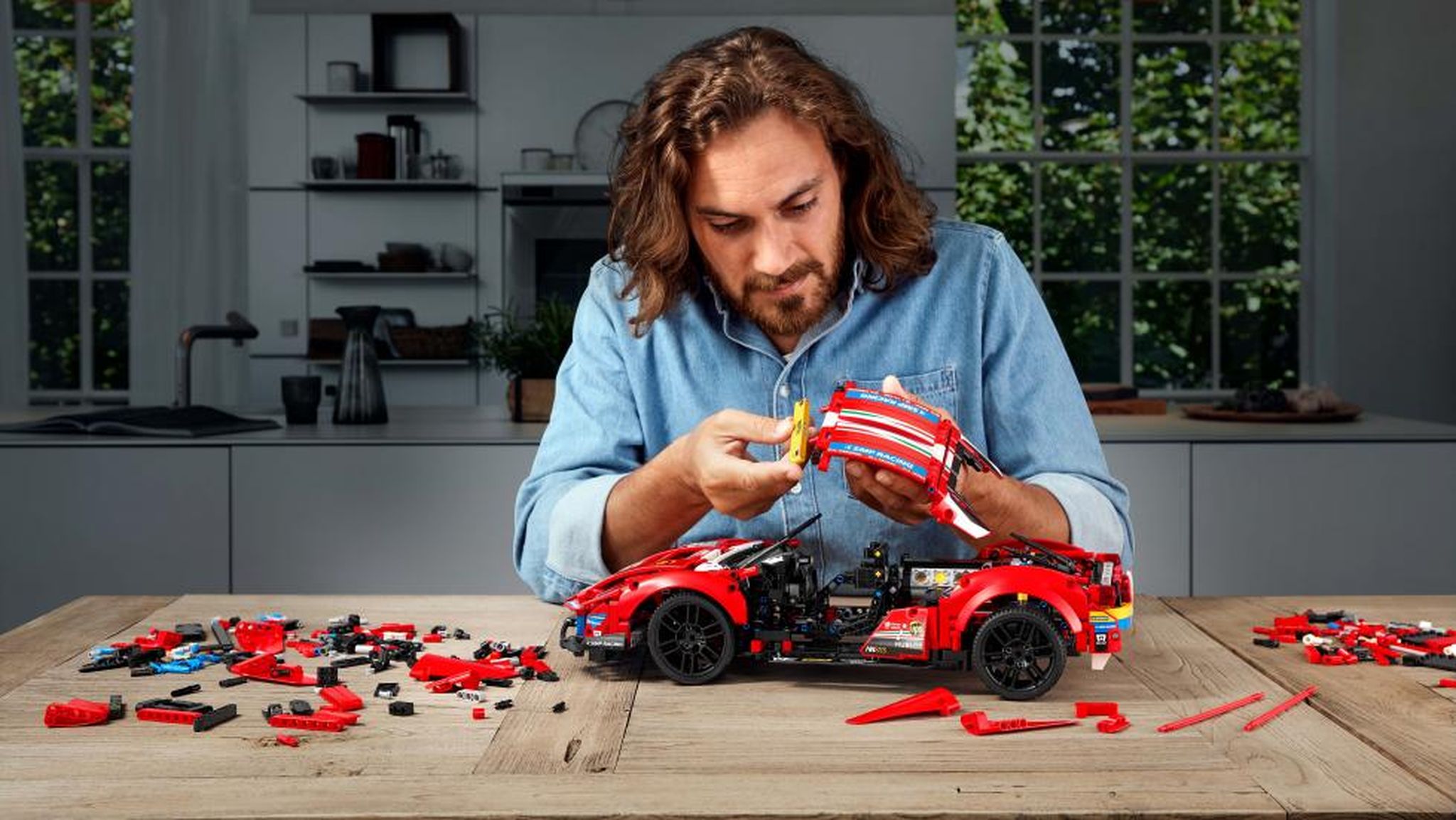 Galería: Ferrari 488 GTE de Lego