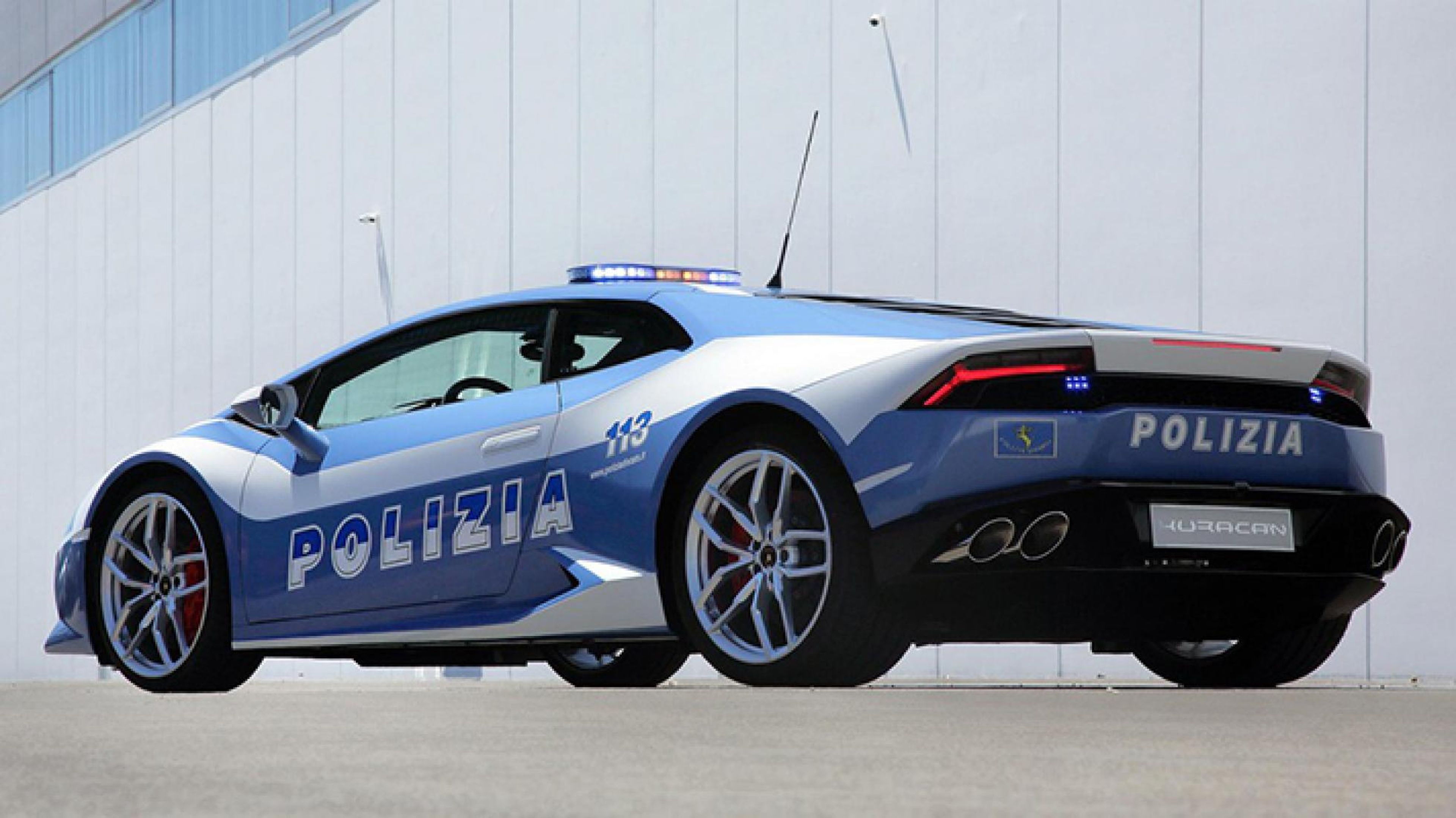 Lamborghini Huracán de la Policía italiana