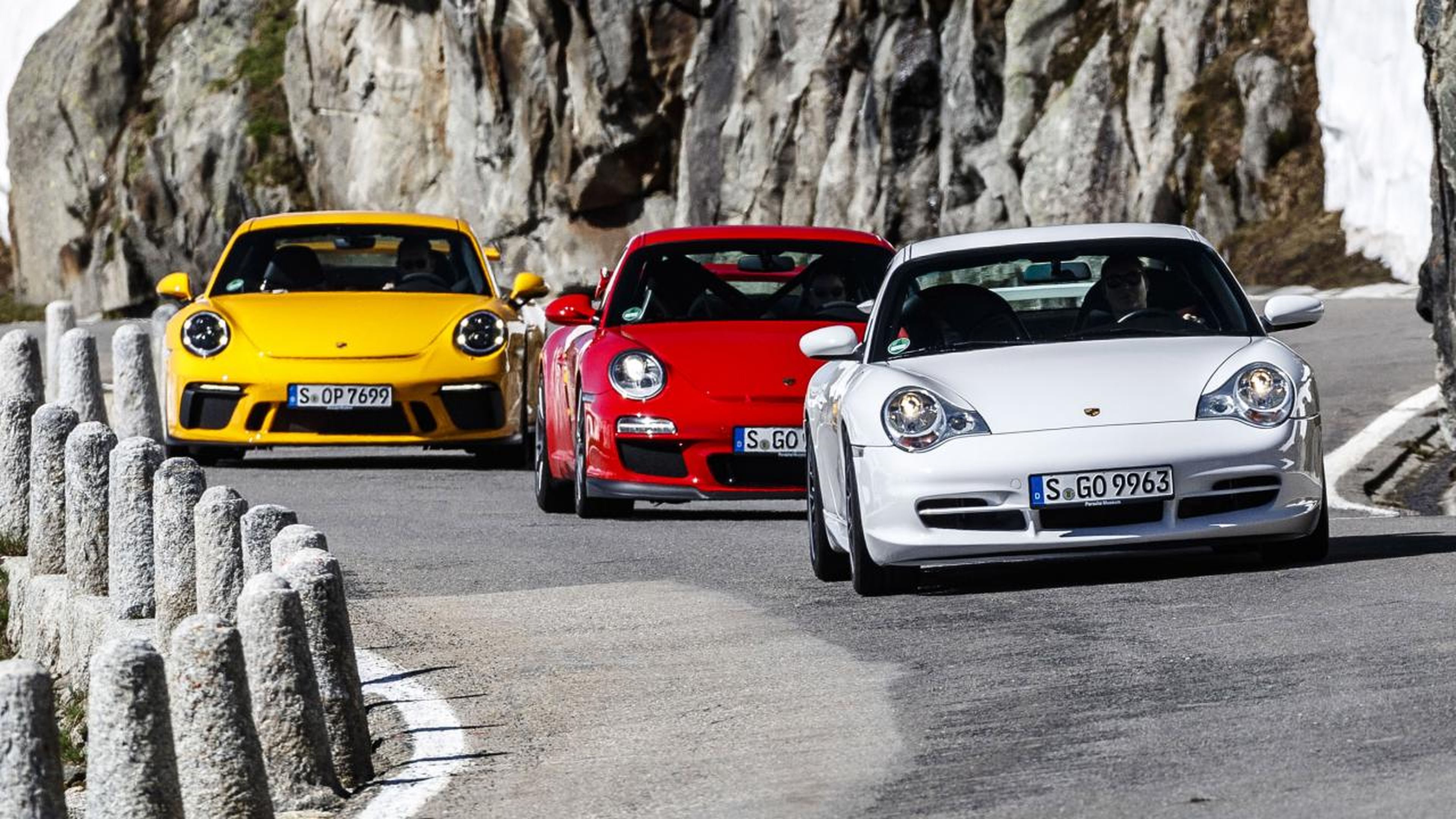Todos los Porsche 911 GT3