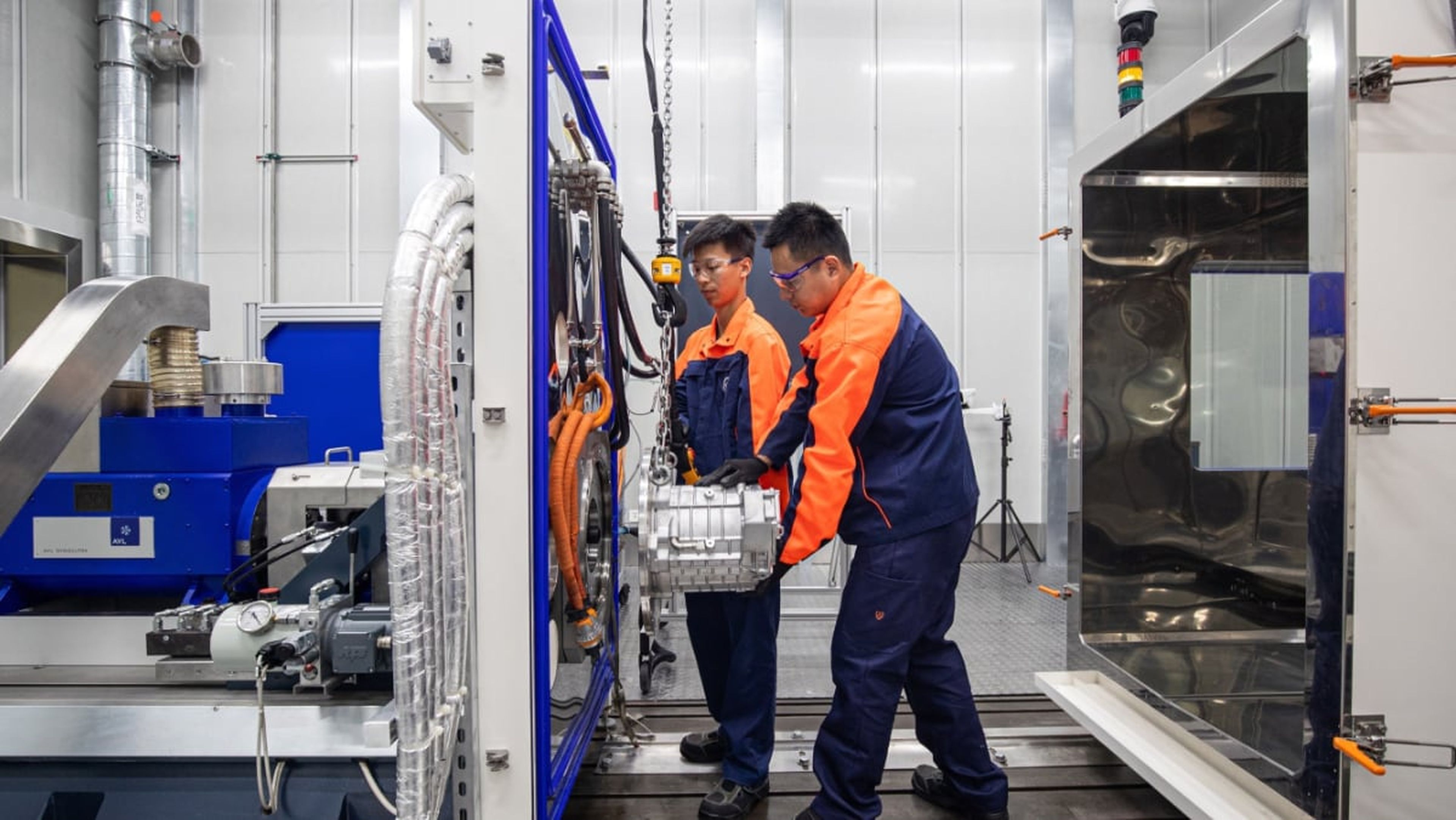 Volvo fábrica de motores eléctricos en China