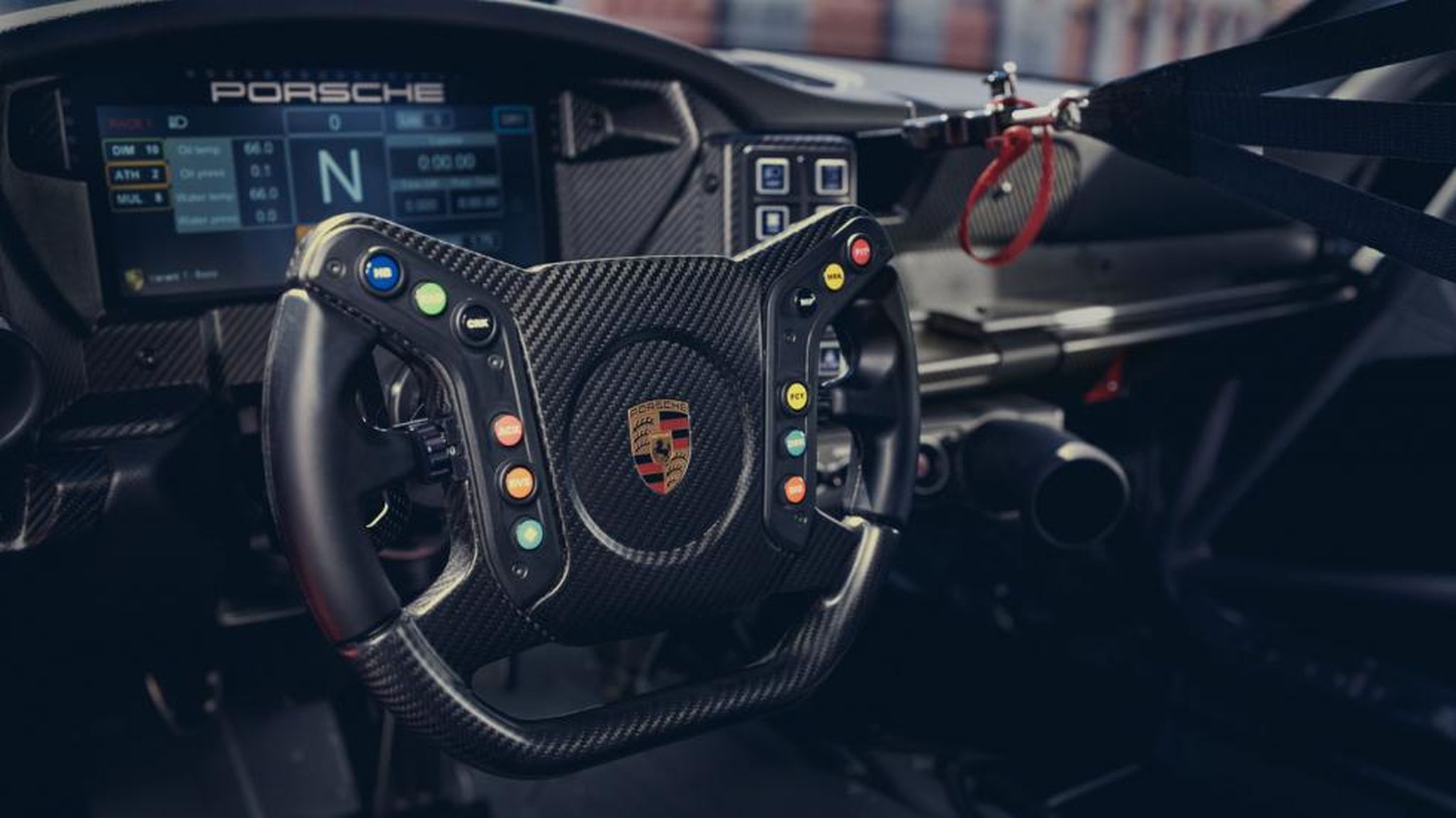 Detalles del Porsche 911 GT3 Cup 992