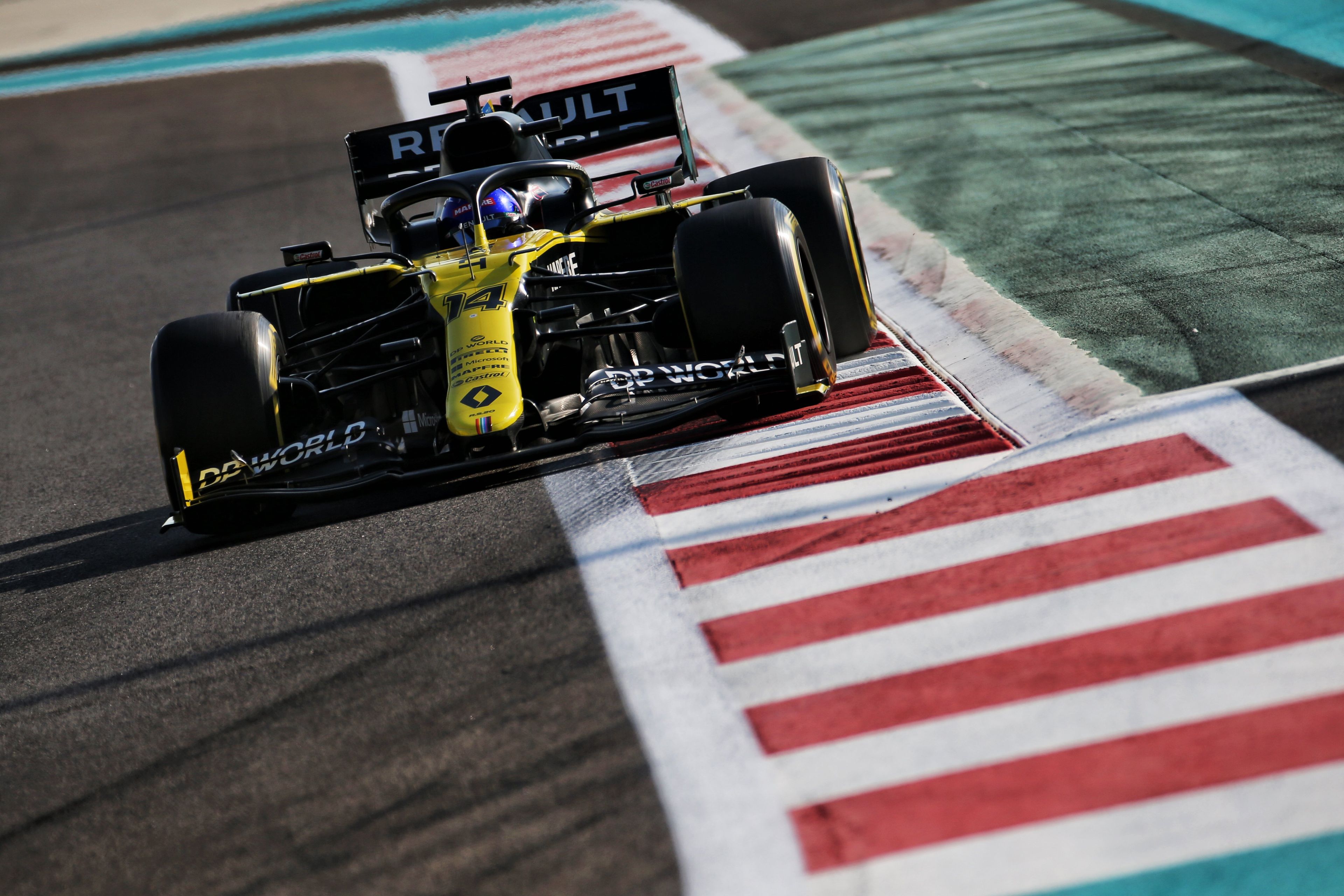 Formula 1 Renault Abu Dhabi Test 2020