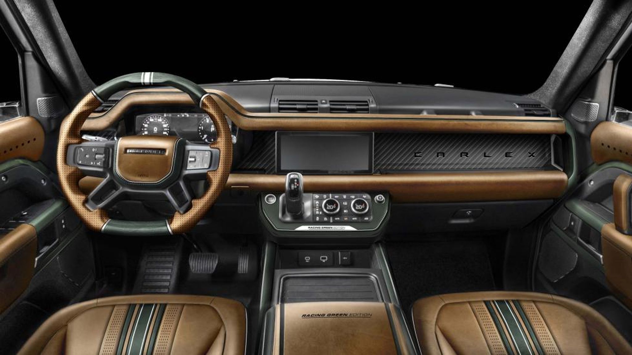Interior del Land Rover Defender de Carlex Design