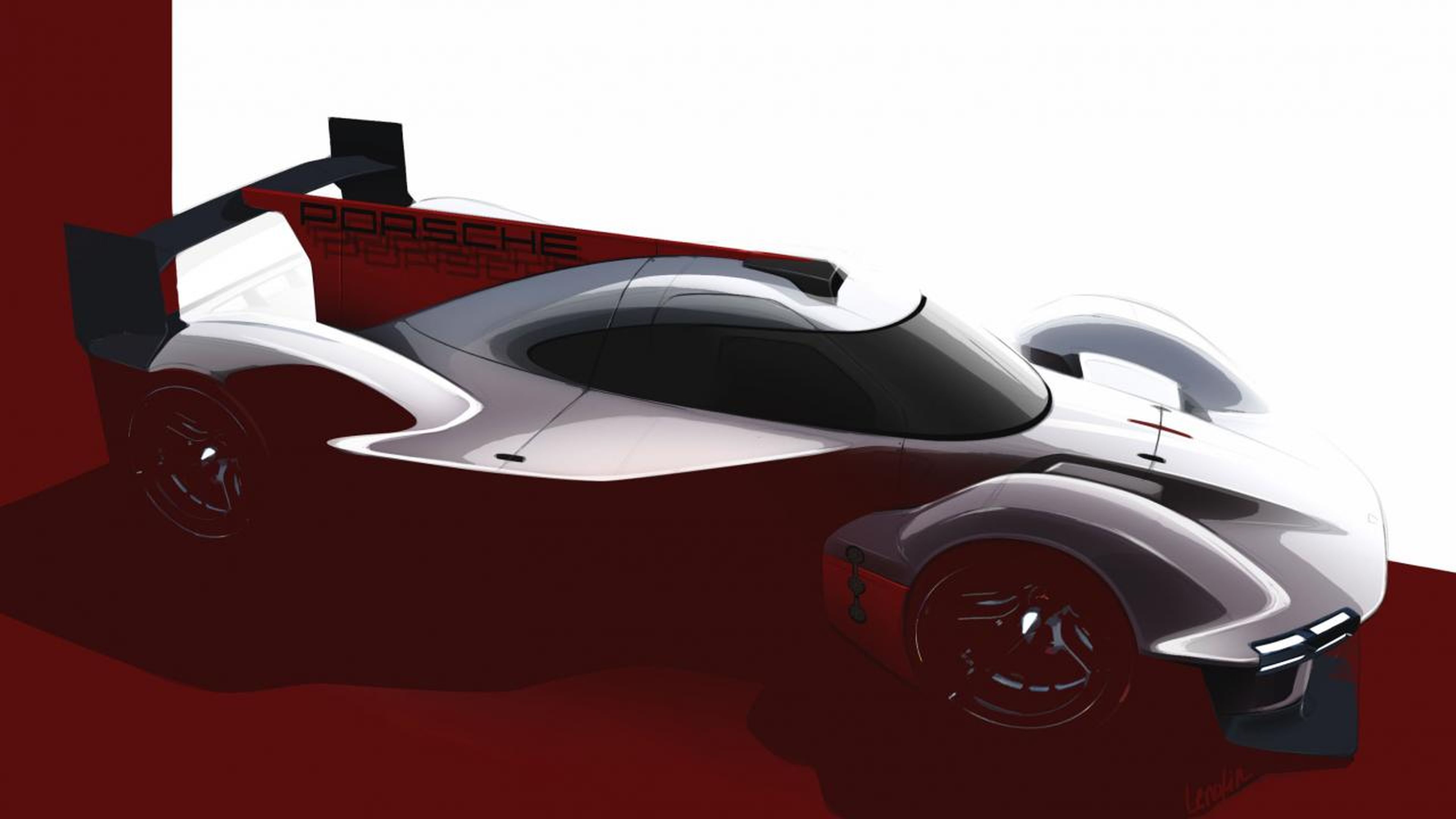 Porsche Le Mans LMDh teaser 2023