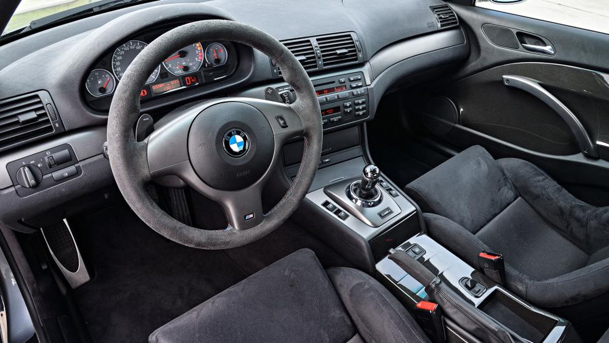 Prueba BMW M3 CSL. Interior