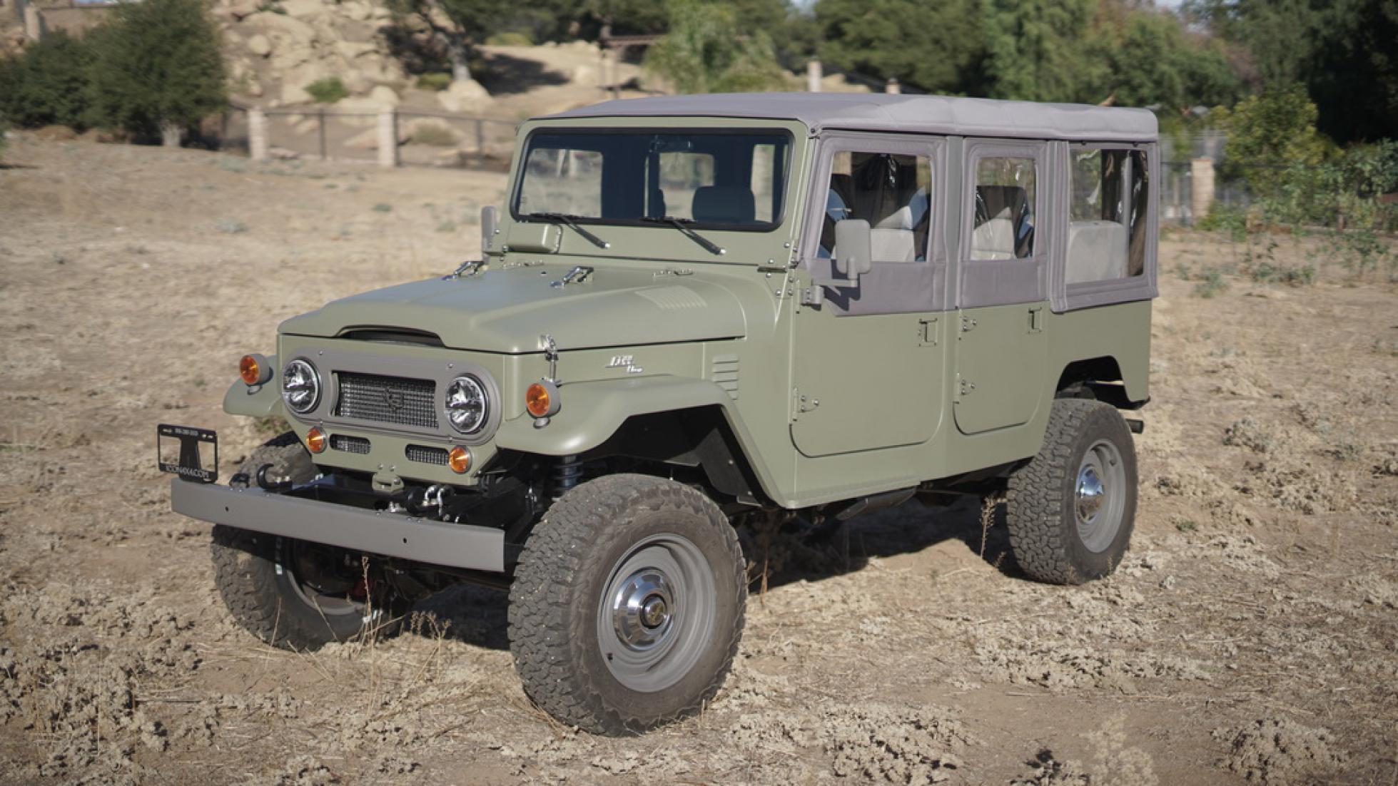 Este Toyota Land Cruiser Icon De 1972 Cuesta Más Que Un Ferrari Roma