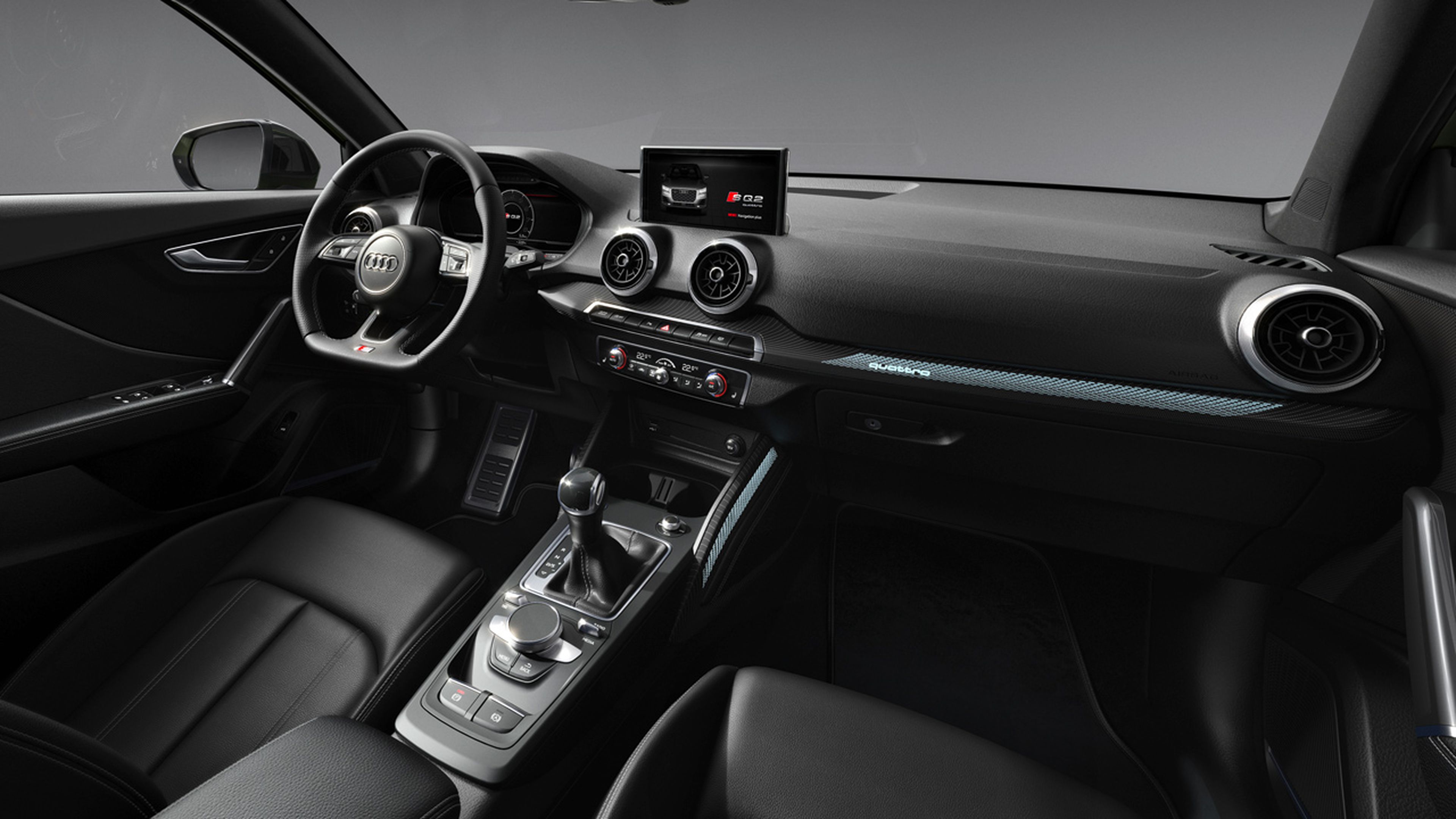 Interior del Audi SQ2 2021