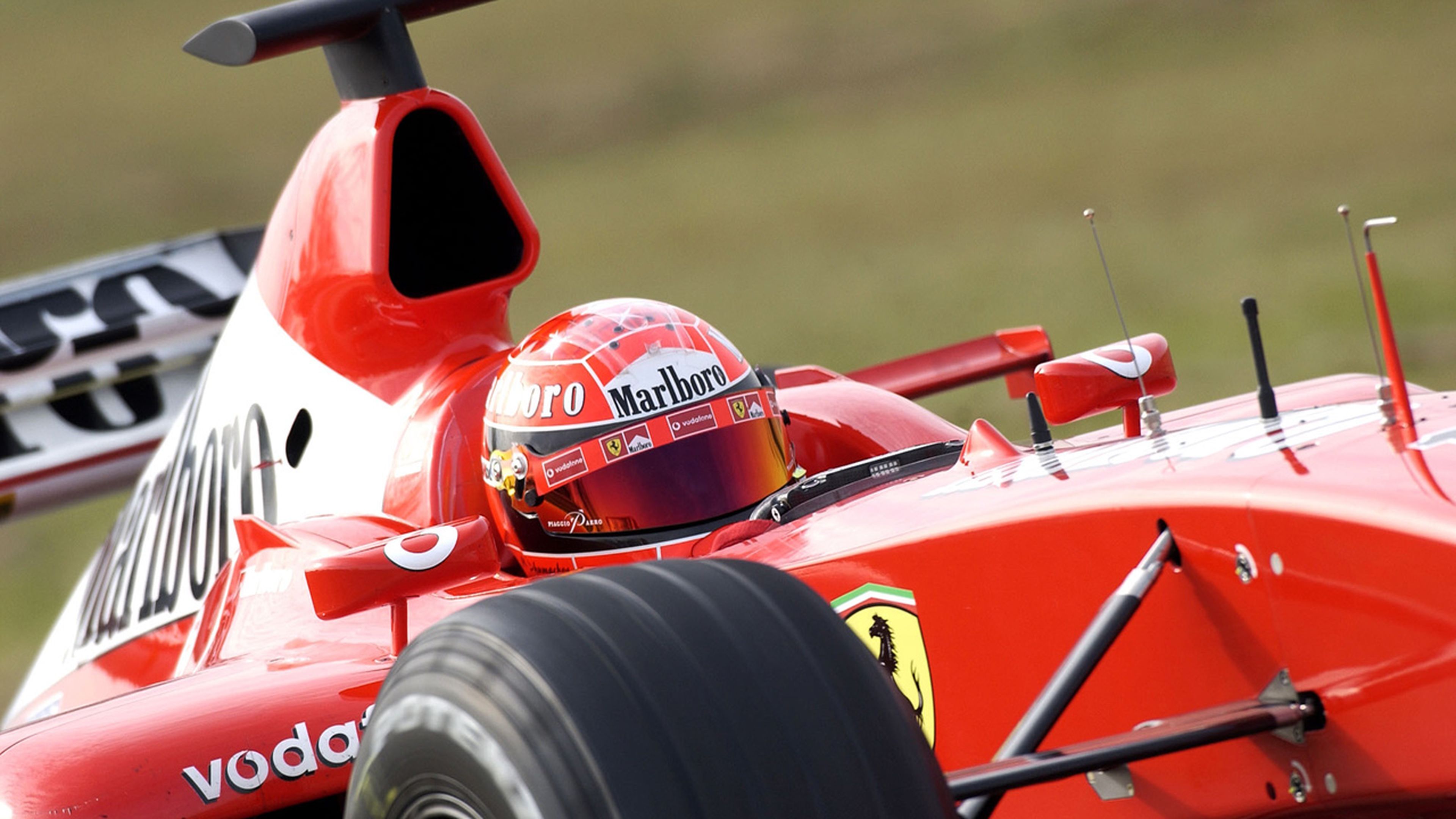 Michael Schumacher, en test en Fiorano