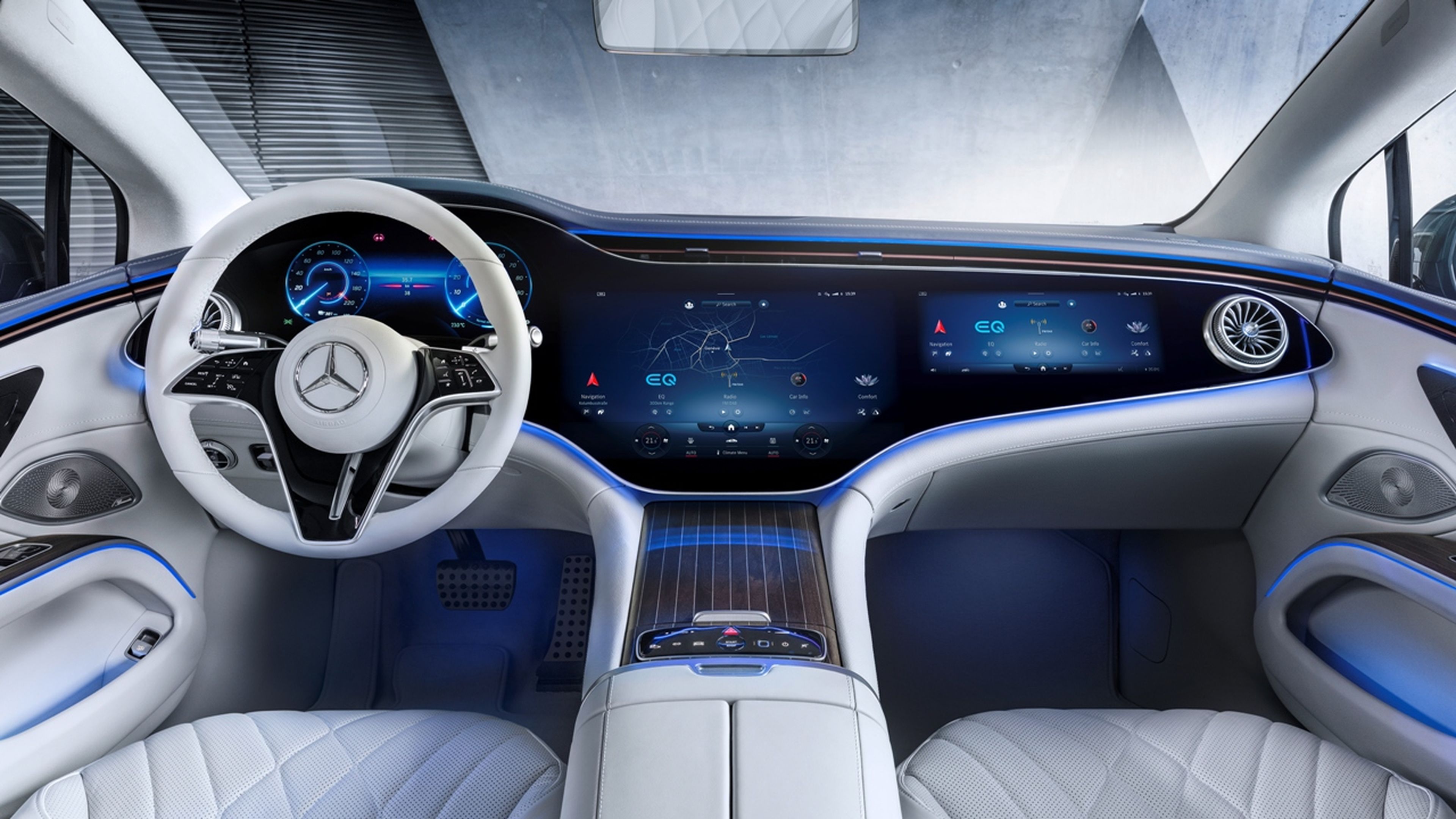 Interior Mercedes EQS
