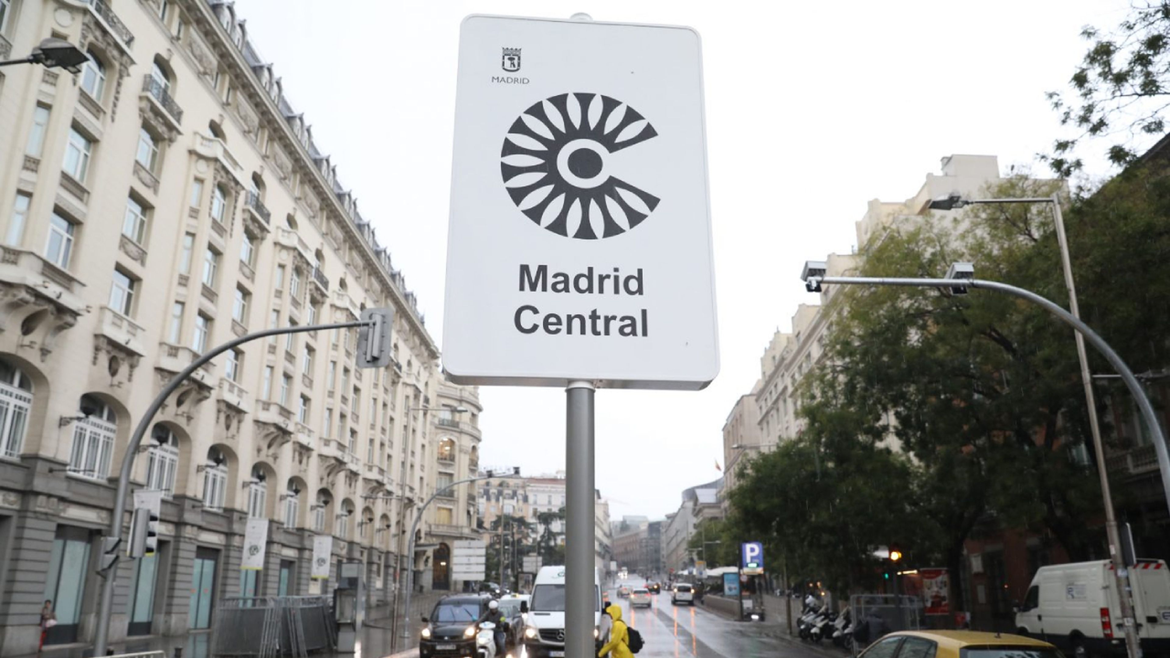 El nuevo Madrid Central impide el acceso a los vehículos sin etiqueta de la DGT
