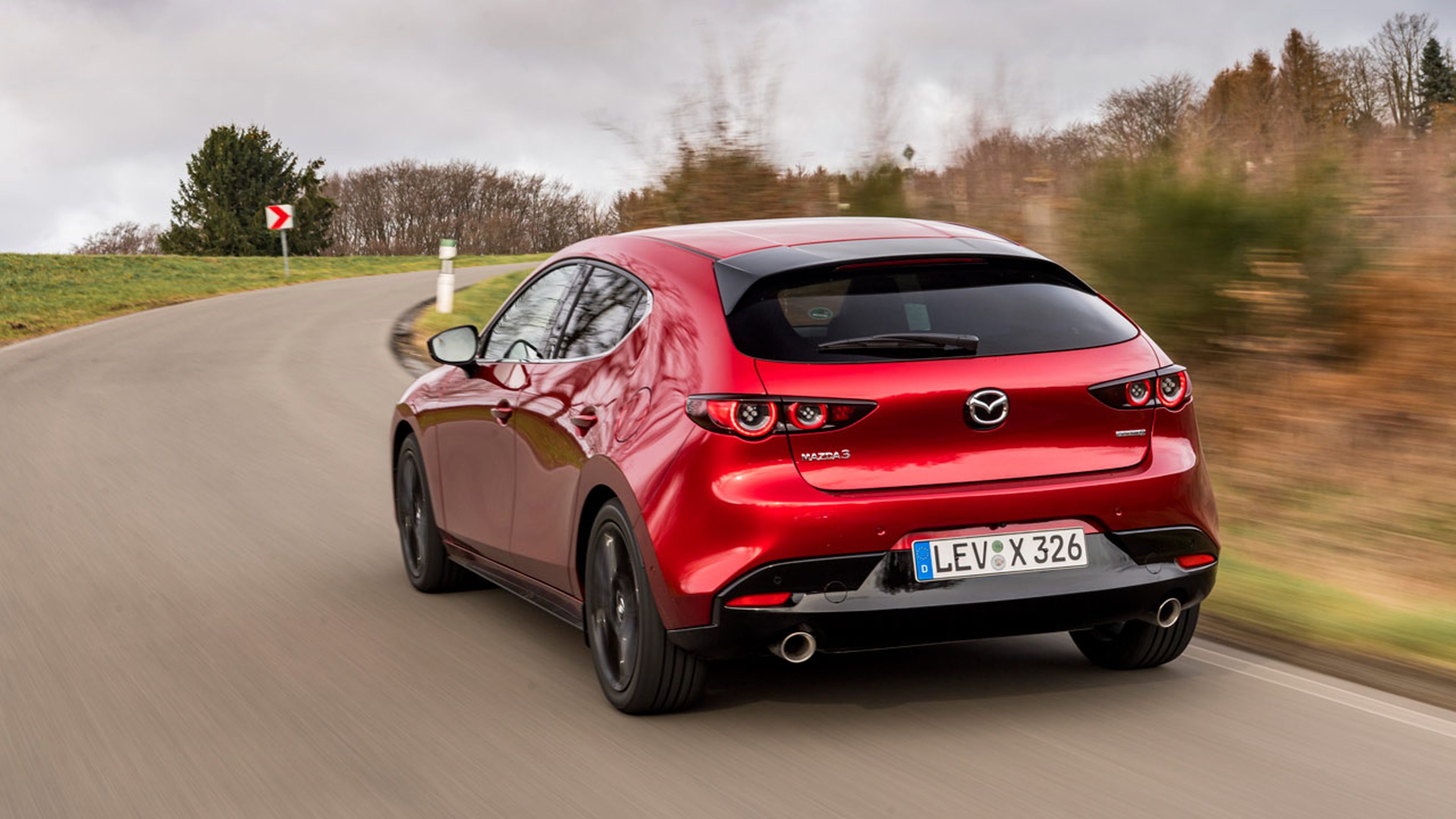 Prueba del Mazda3 e-Skyactiv X
