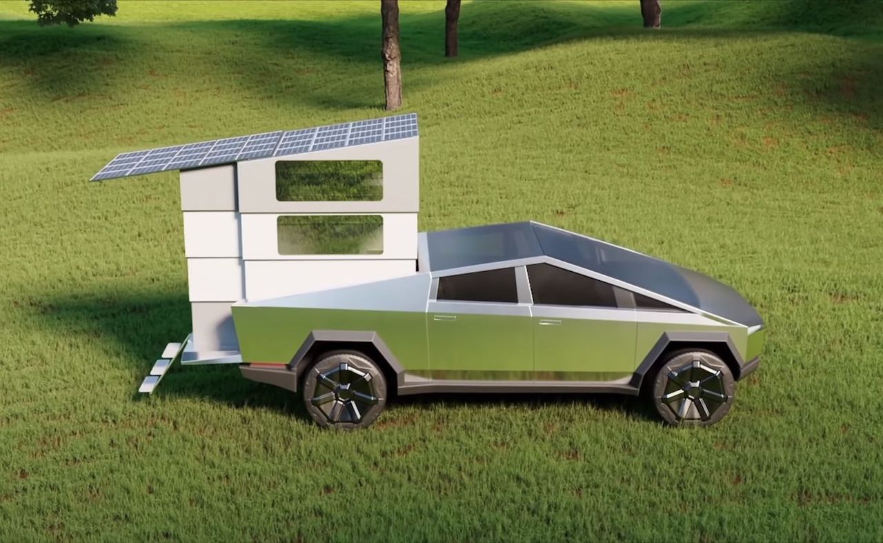 Qu tal un Tesla Cybertruck convertido en autocaravana Top Gear