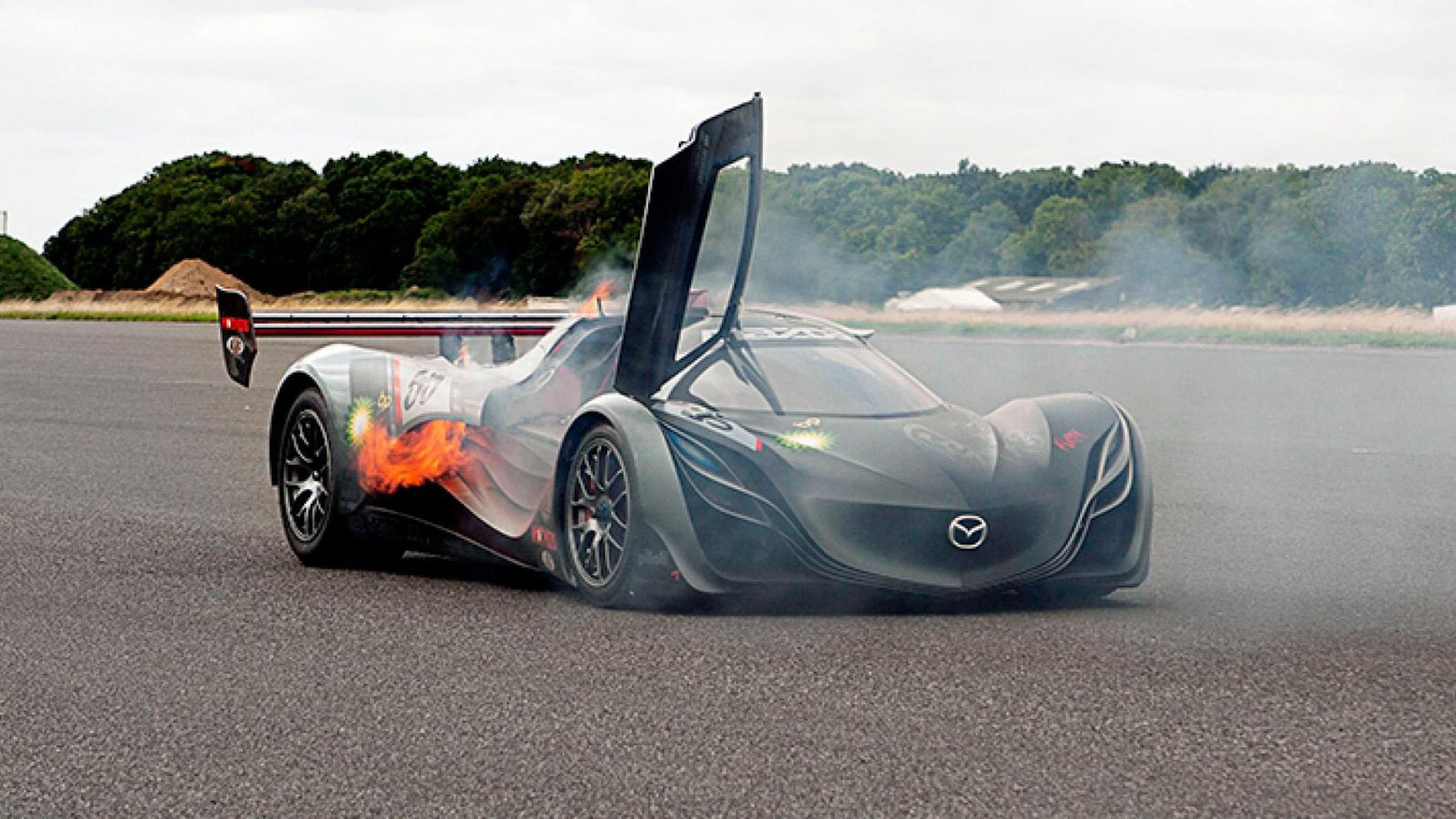 Mazda Furai incendio