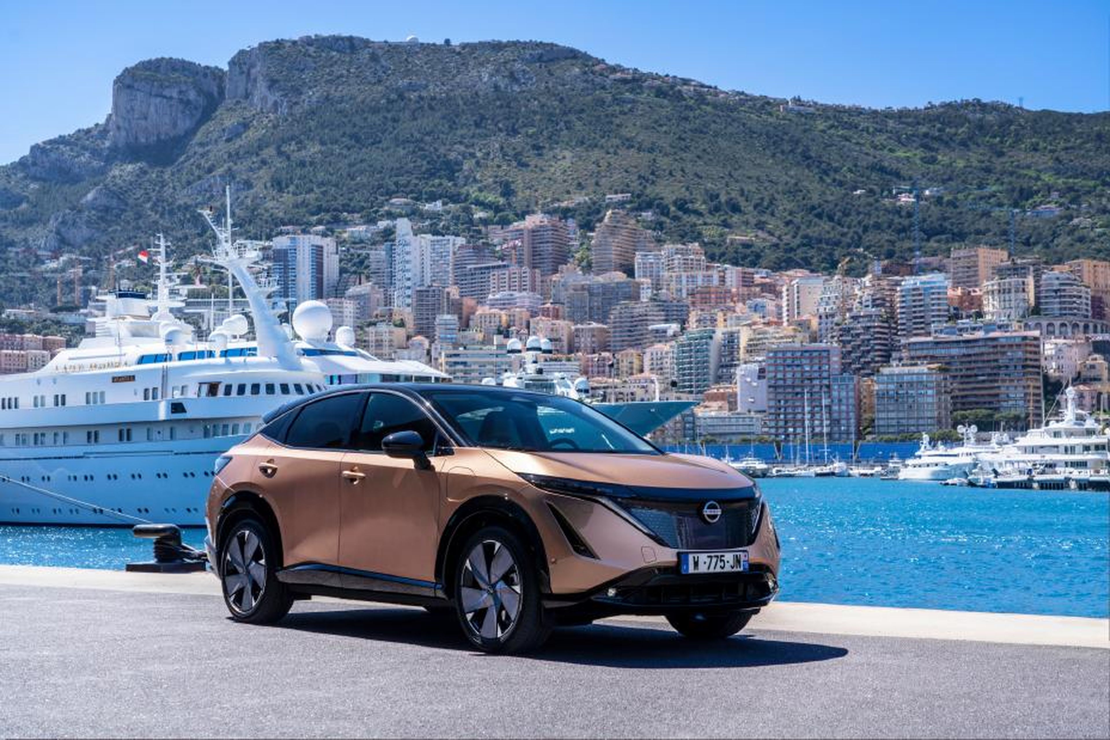 Nissan Ariya eléctrico puerto de Mónaco