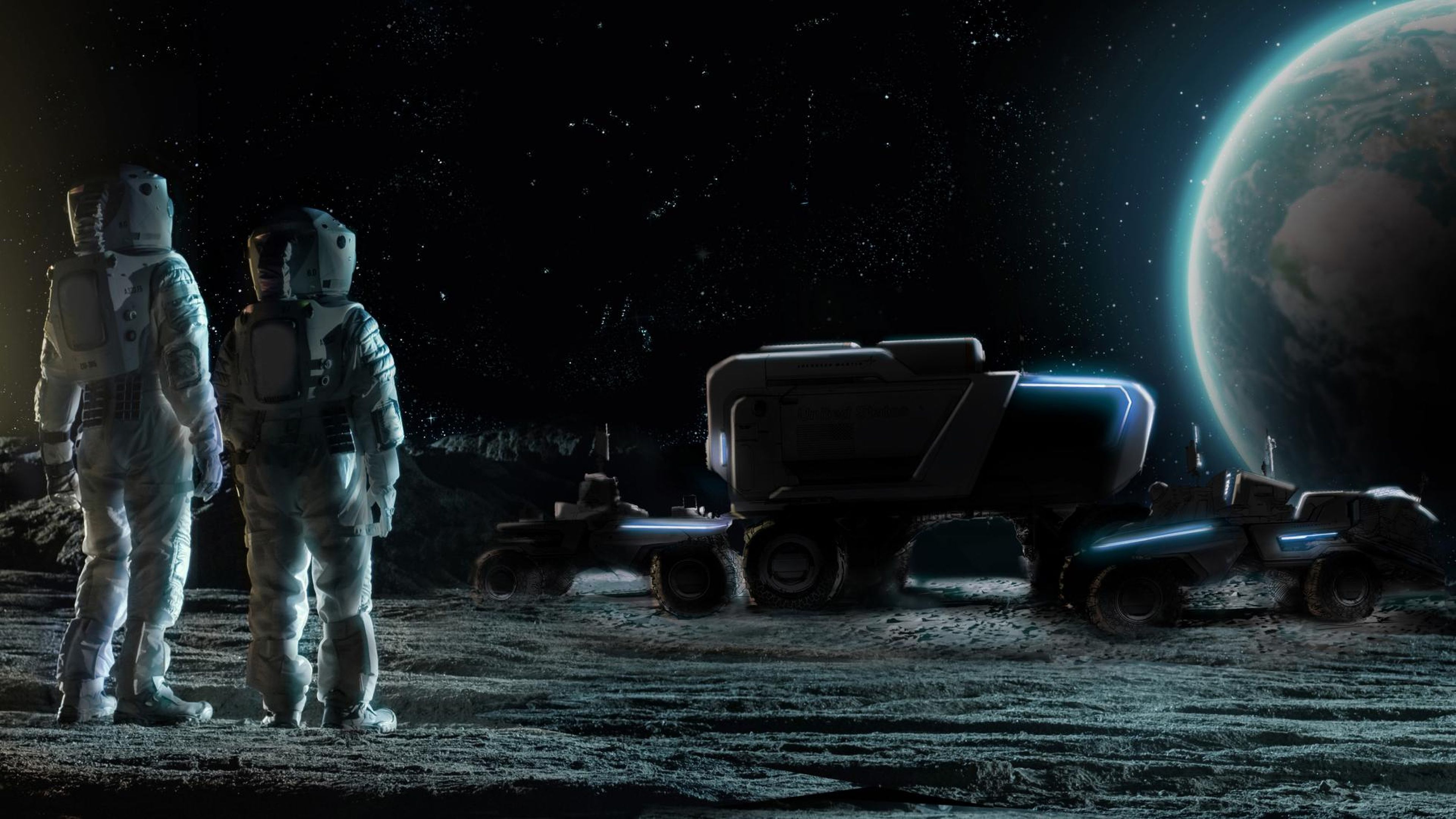 Rover lunar de General Motors y Lockheed Martin