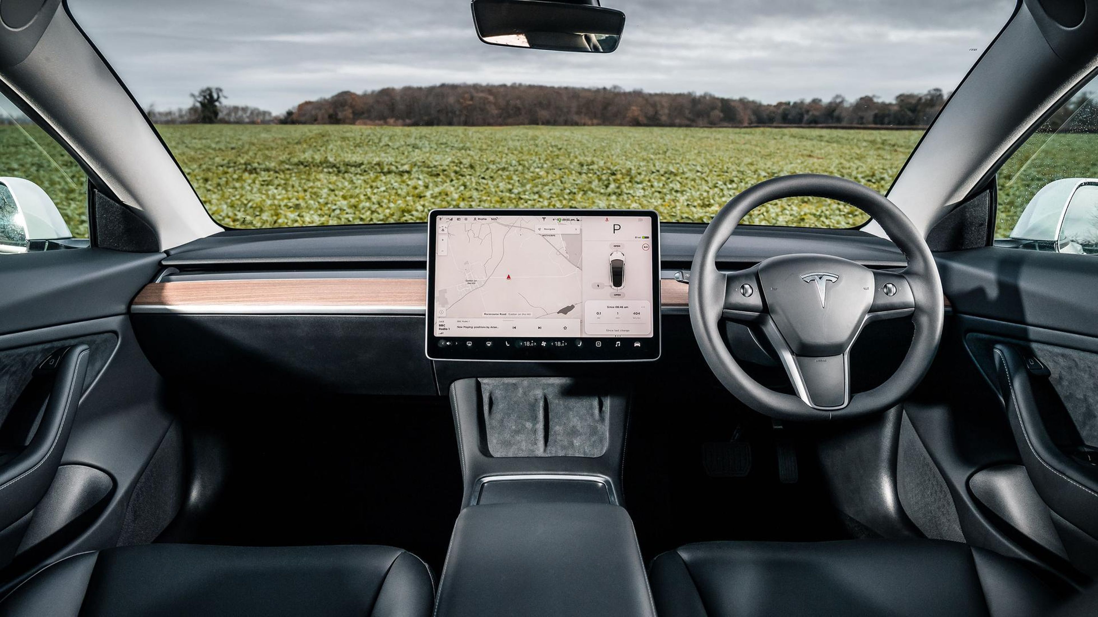 Tesla Model 3 pantalla