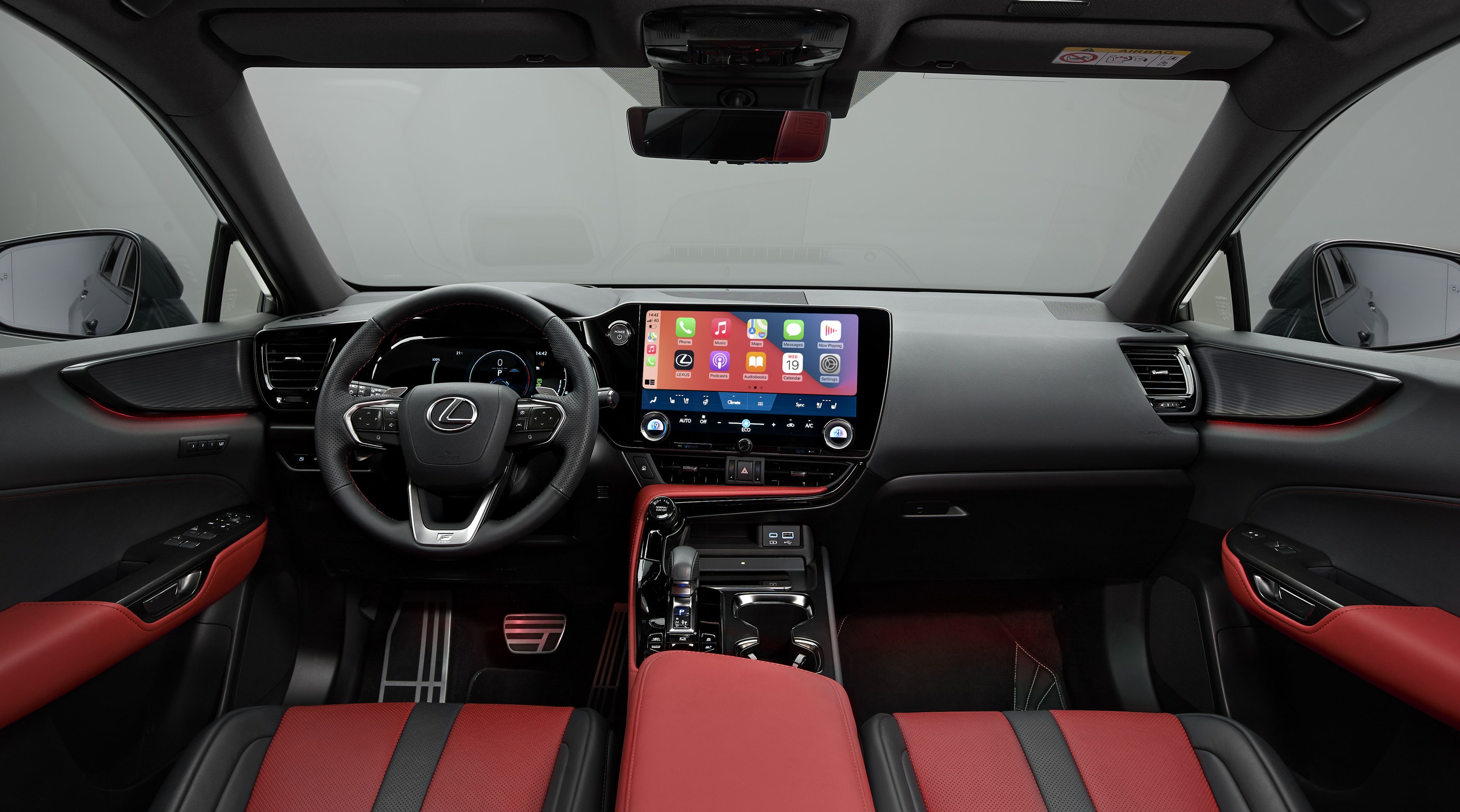 Interior del Lexus NX 2021