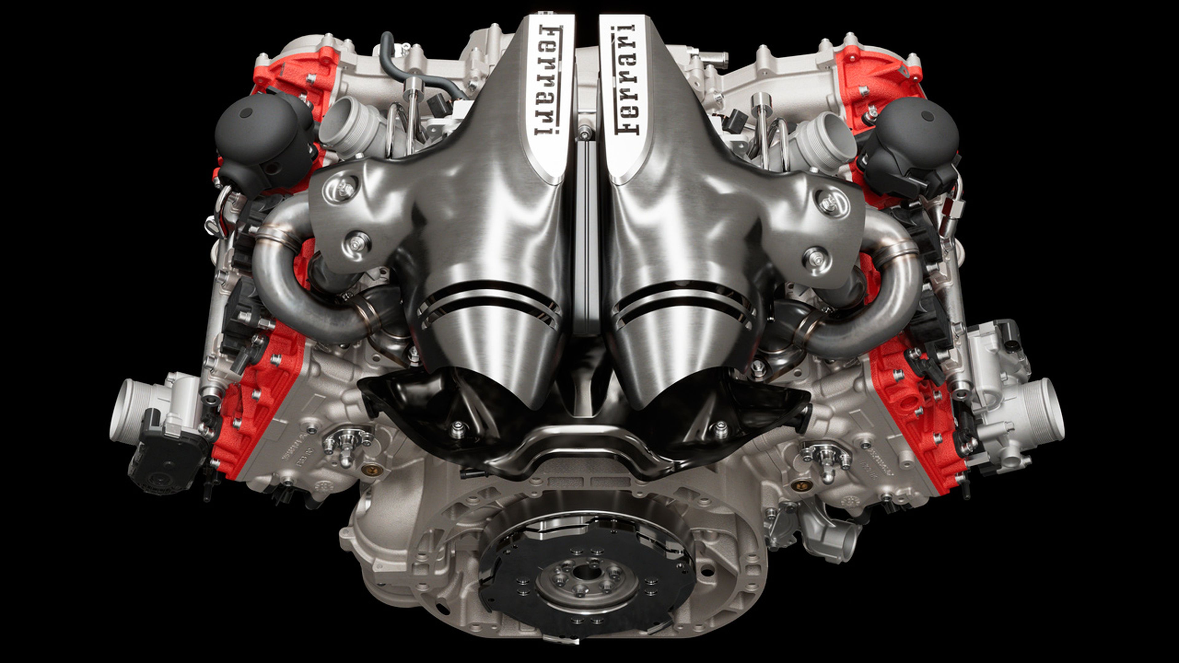 Motor V6 del Ferrari 296 GTB