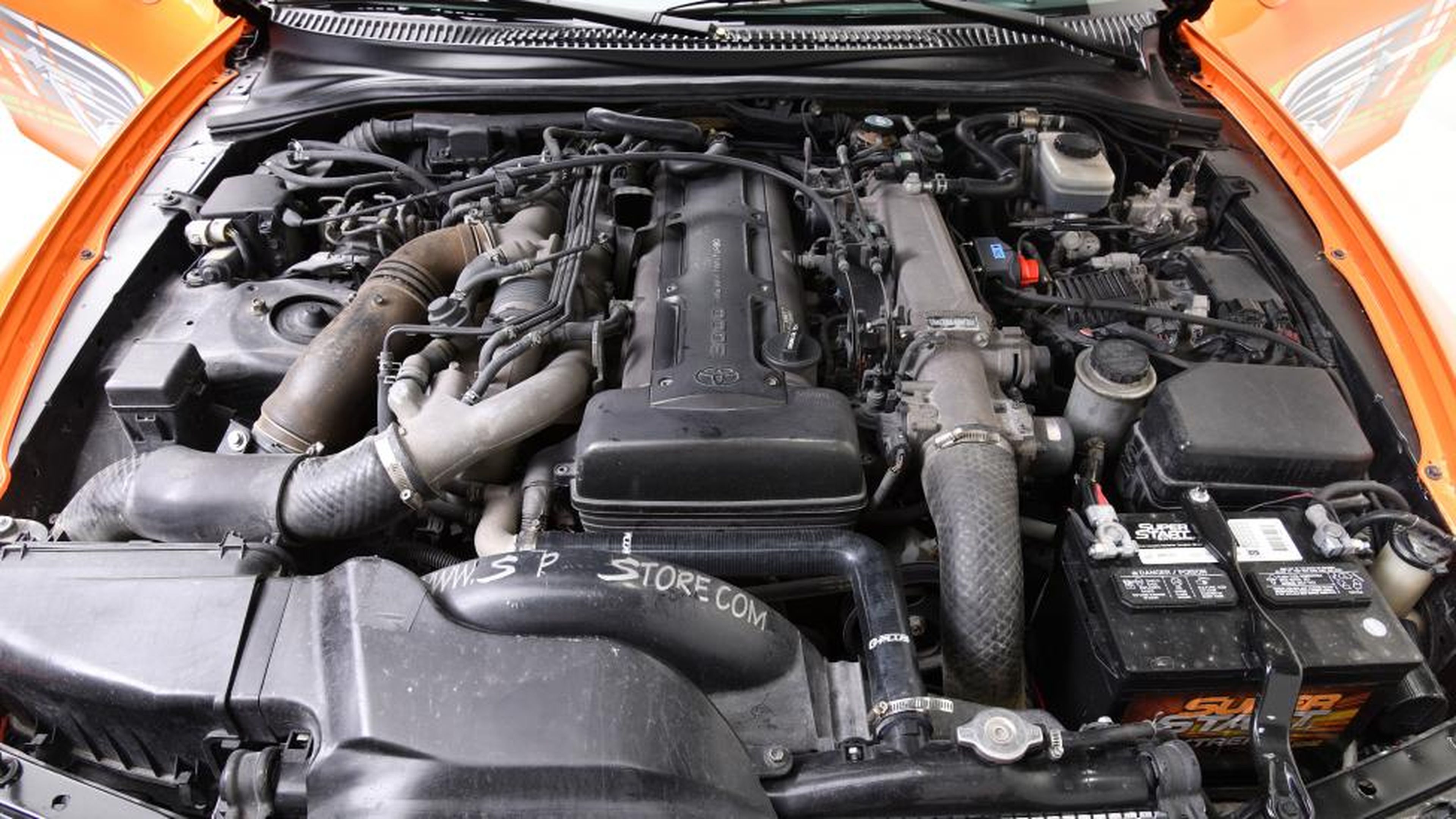 Motor 2JZ-GTE en uno de los Toyota Supra utilizados en 'The Fast & the Furious'