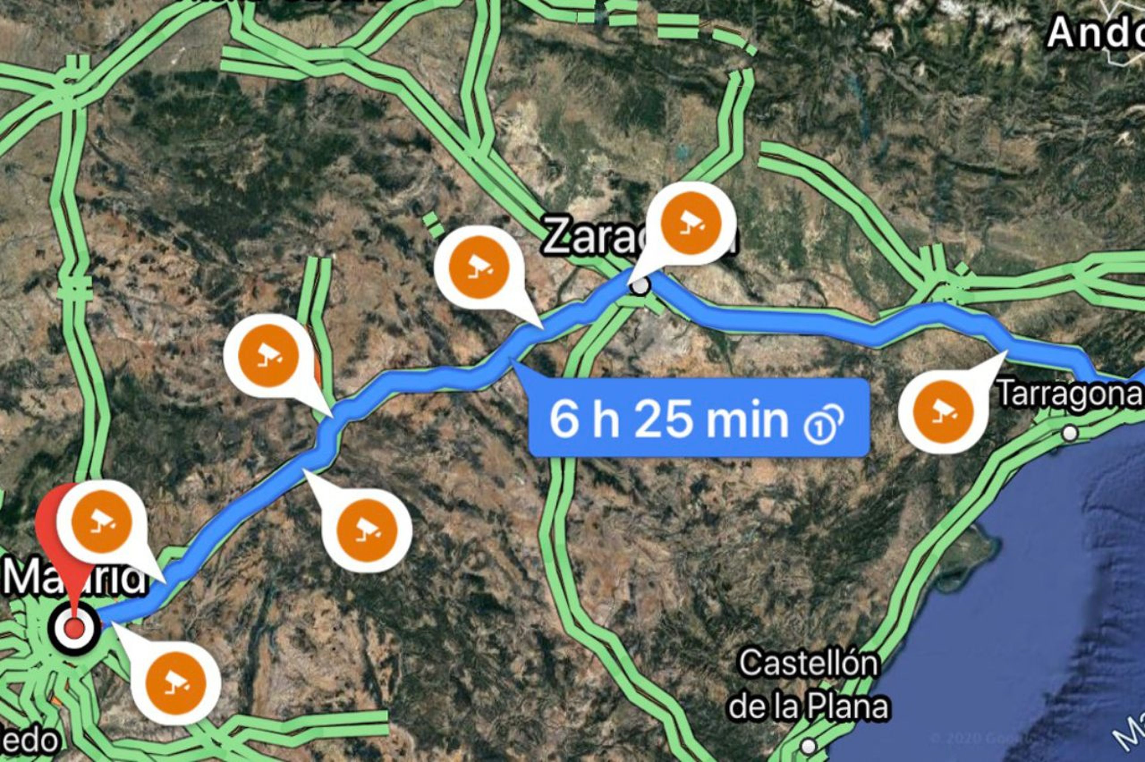 Cómo activar en Google Maps el aviso de los radares