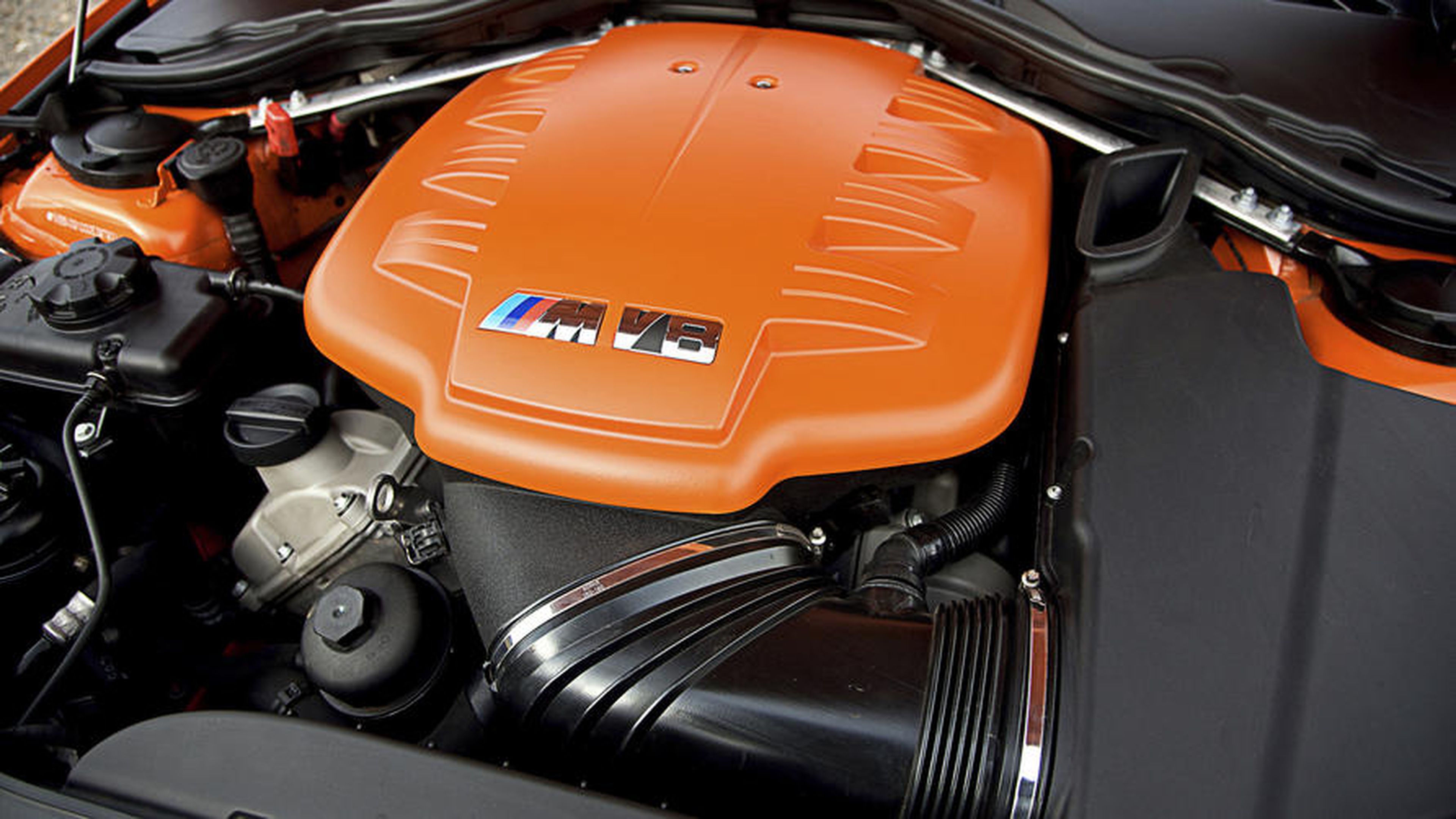 Motor V8 del BMW M3 GTS 2010