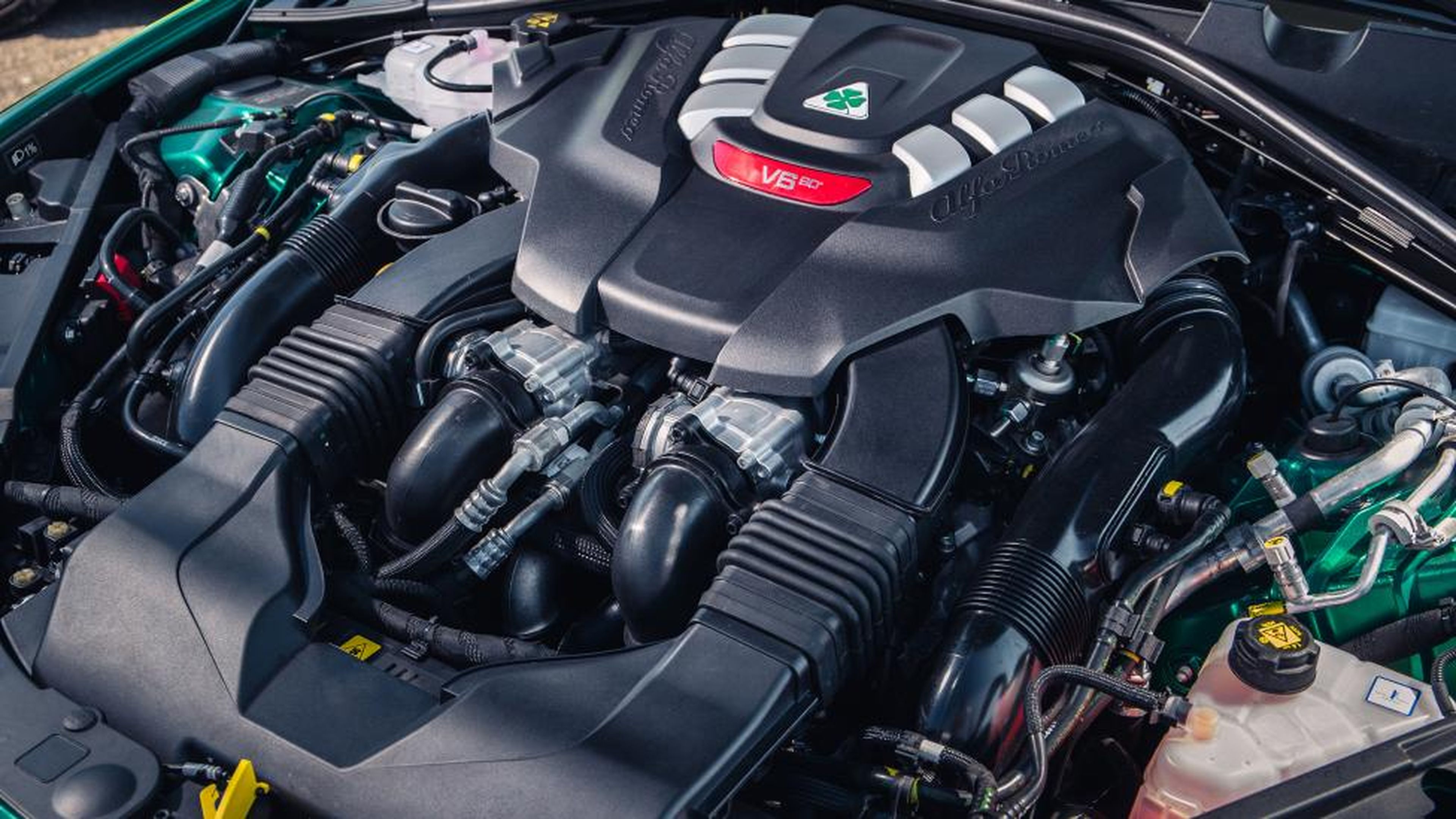 Motor del Alfa Romeo Giulia GTAm.