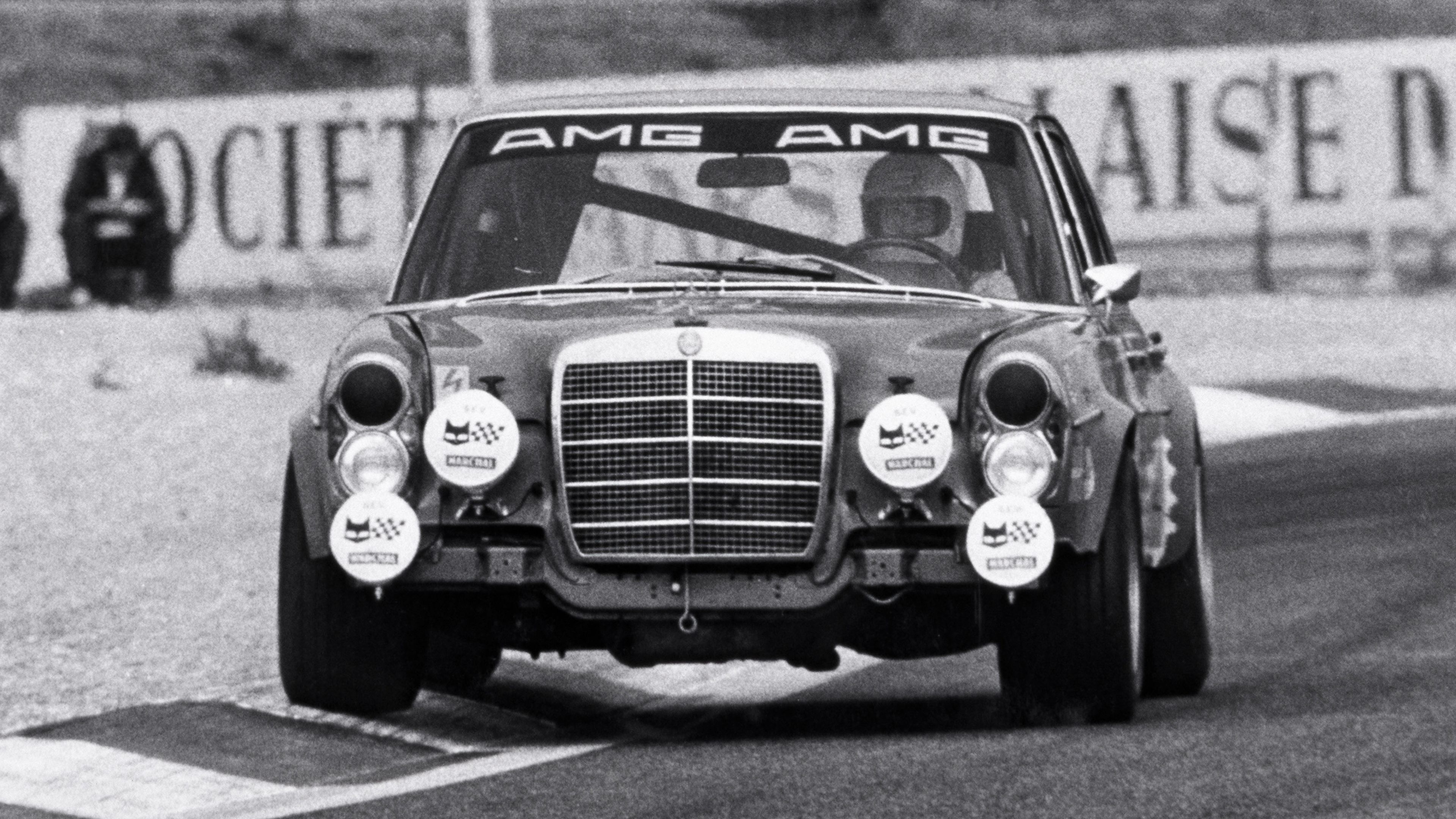 Mercedes 300 SEL 6.8 AMG de las 24 Horas de Spa 1971