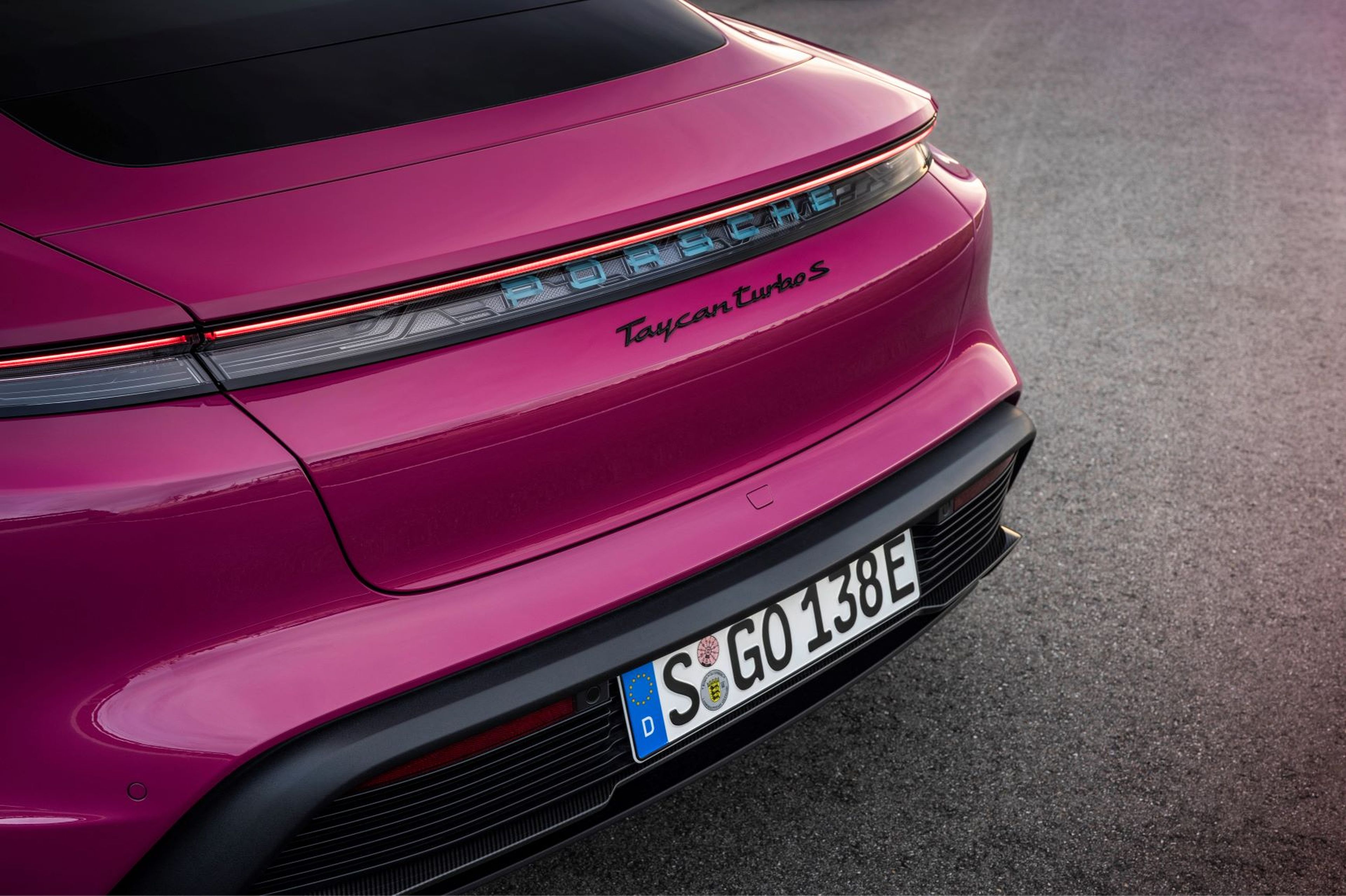 Nuevos colores del Porsche Taycan 2021