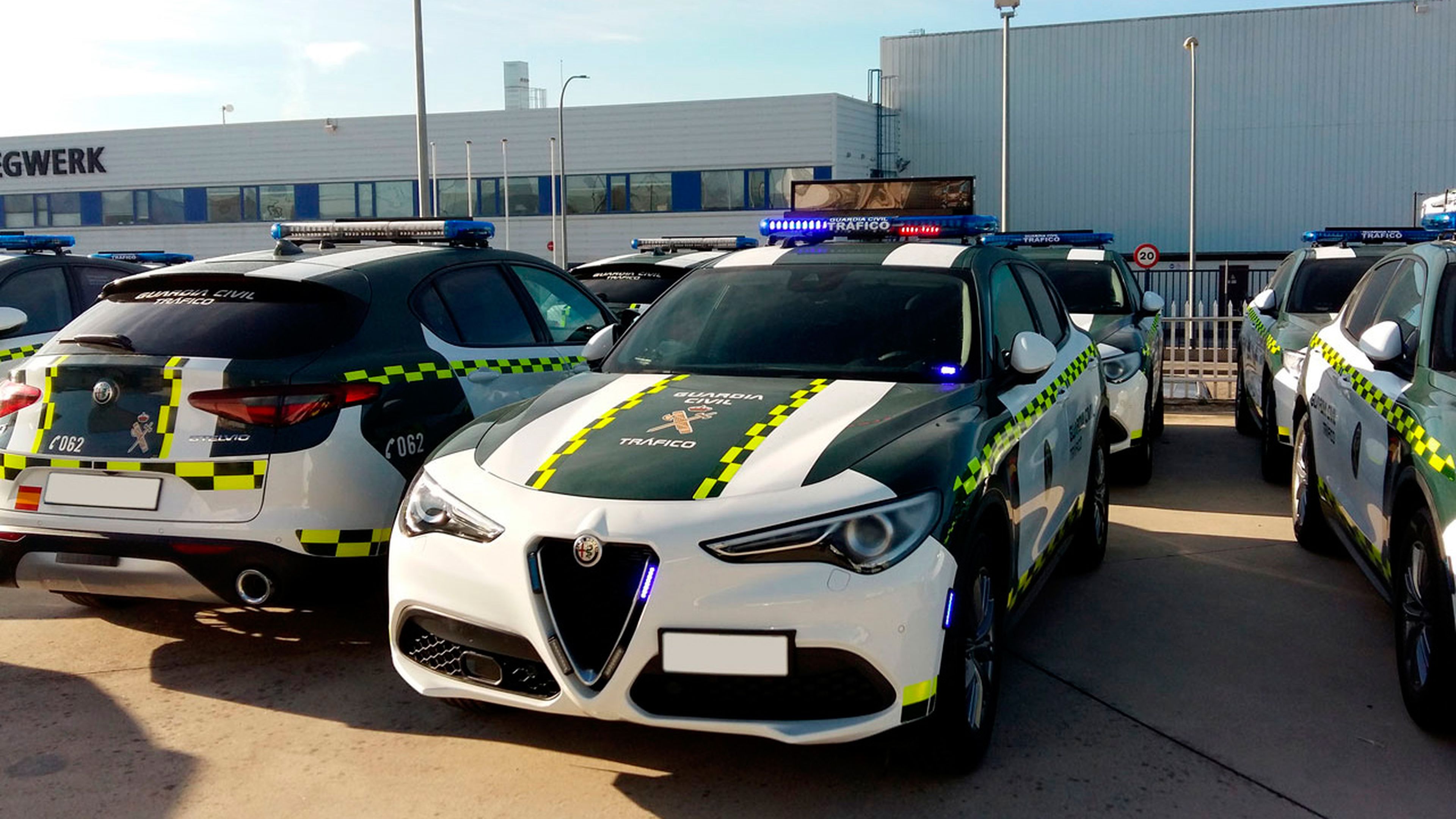 Alfa Romeo Stelvio Q4 de la Guardia Civil