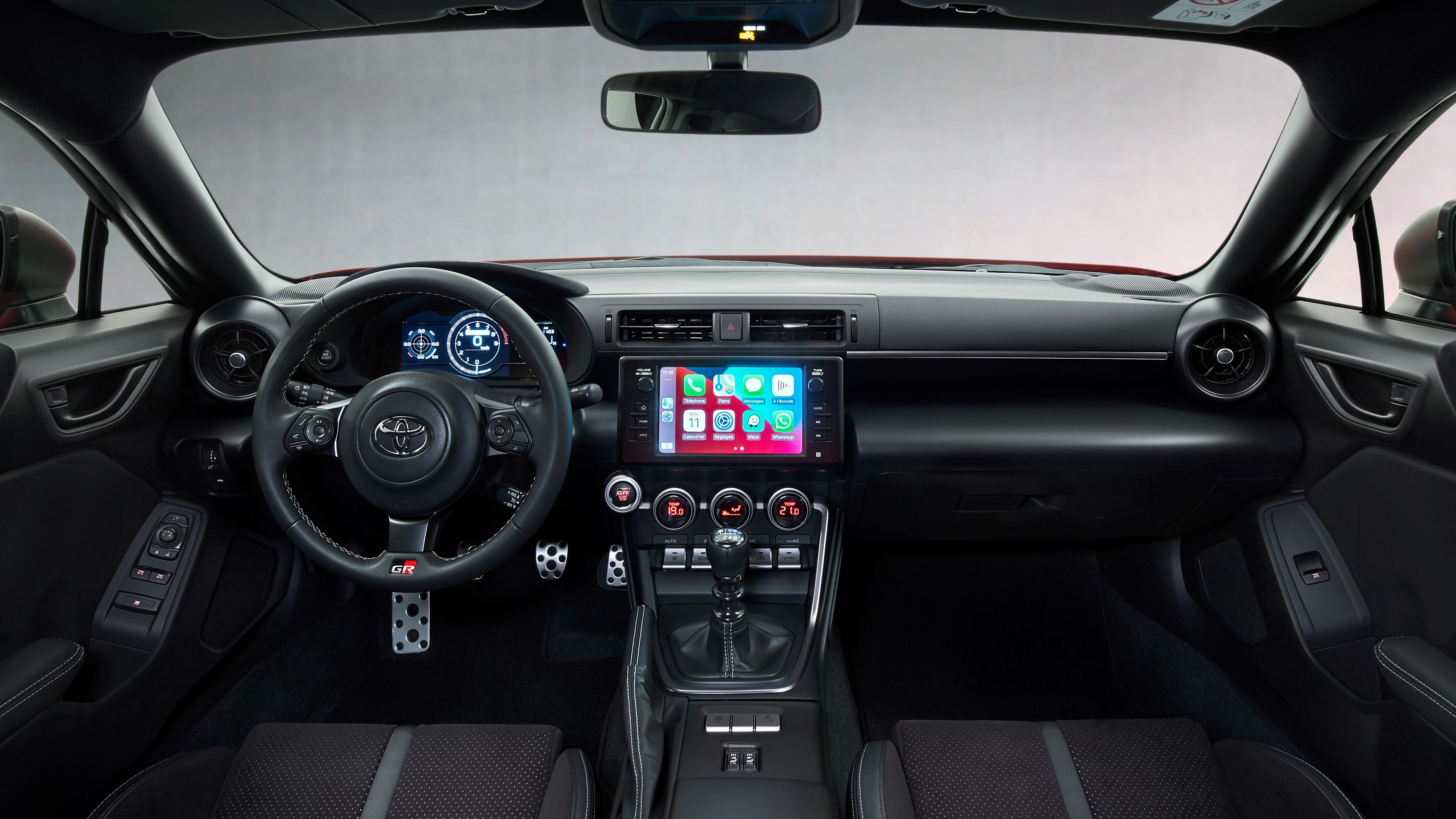 Interior del Toyota GR86 2022