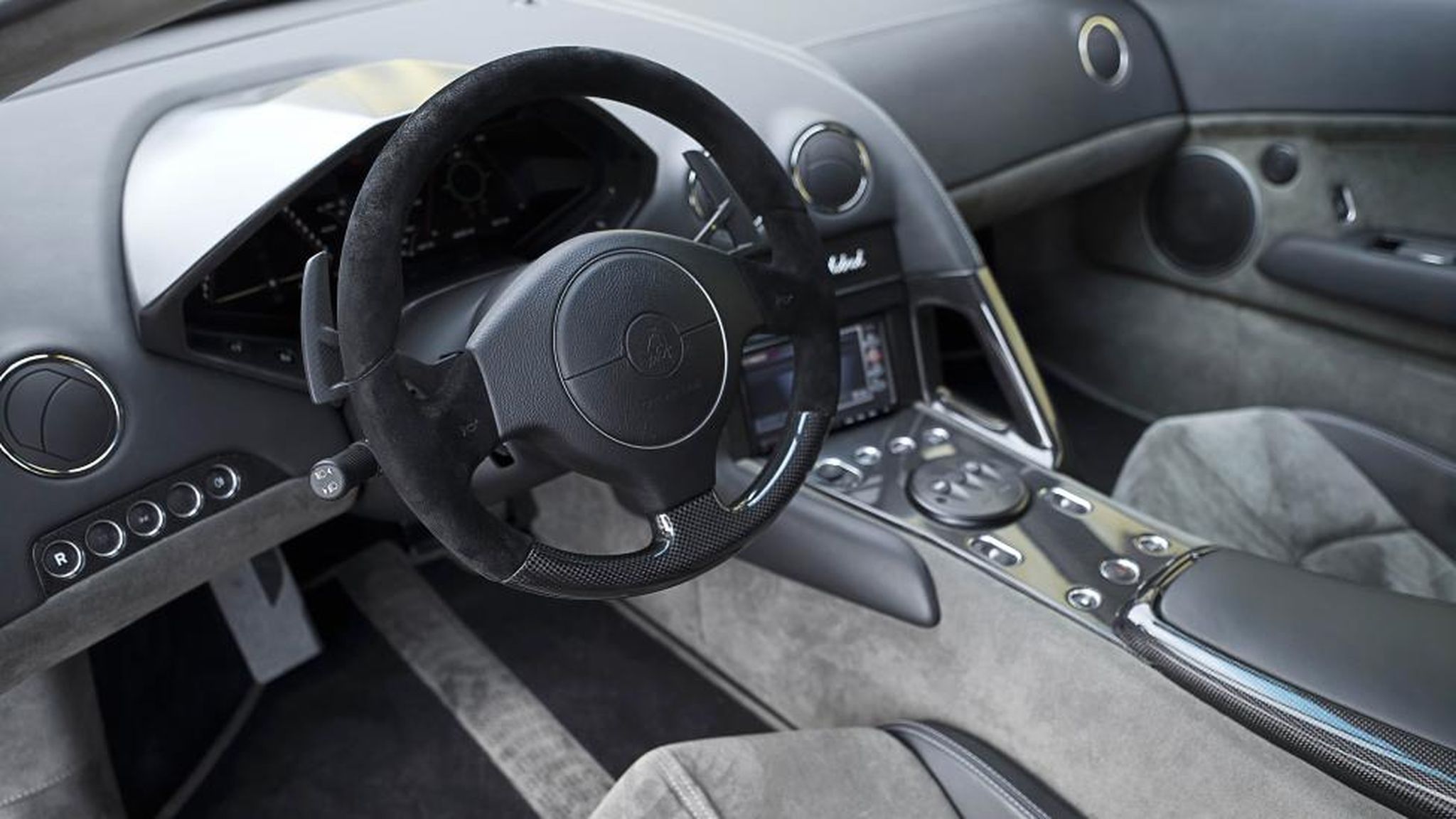 Interior del Lamborghini Reventón