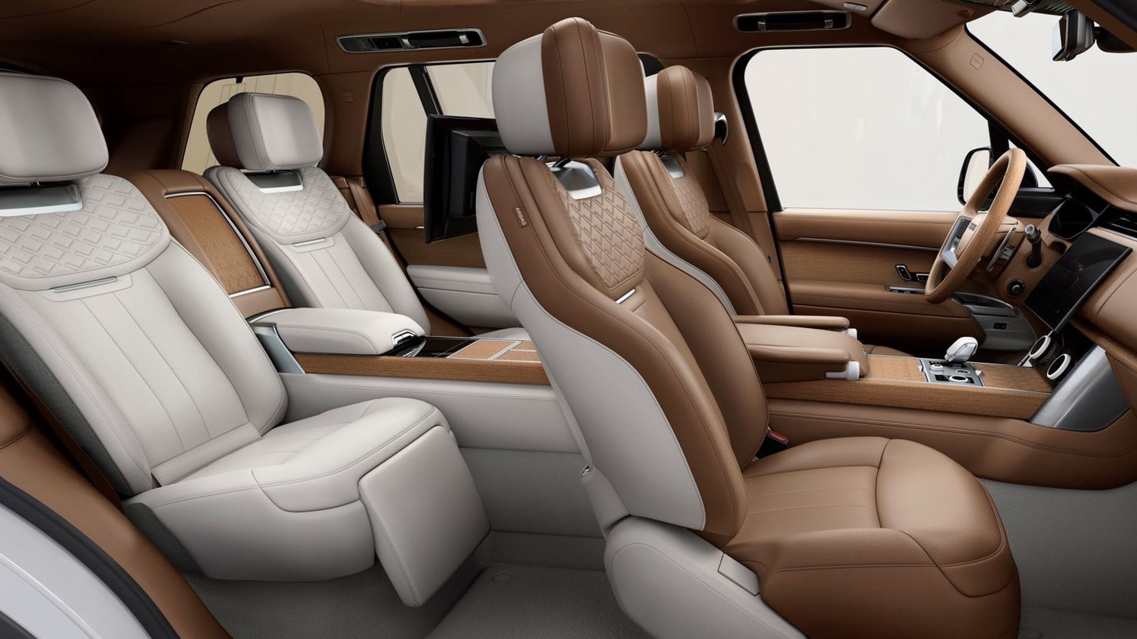 Interior del Range Rover SV 2022