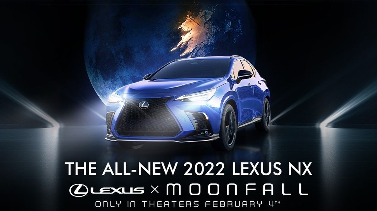 El Lexus NX se convierte en protagonista de la película 'Moonfall'