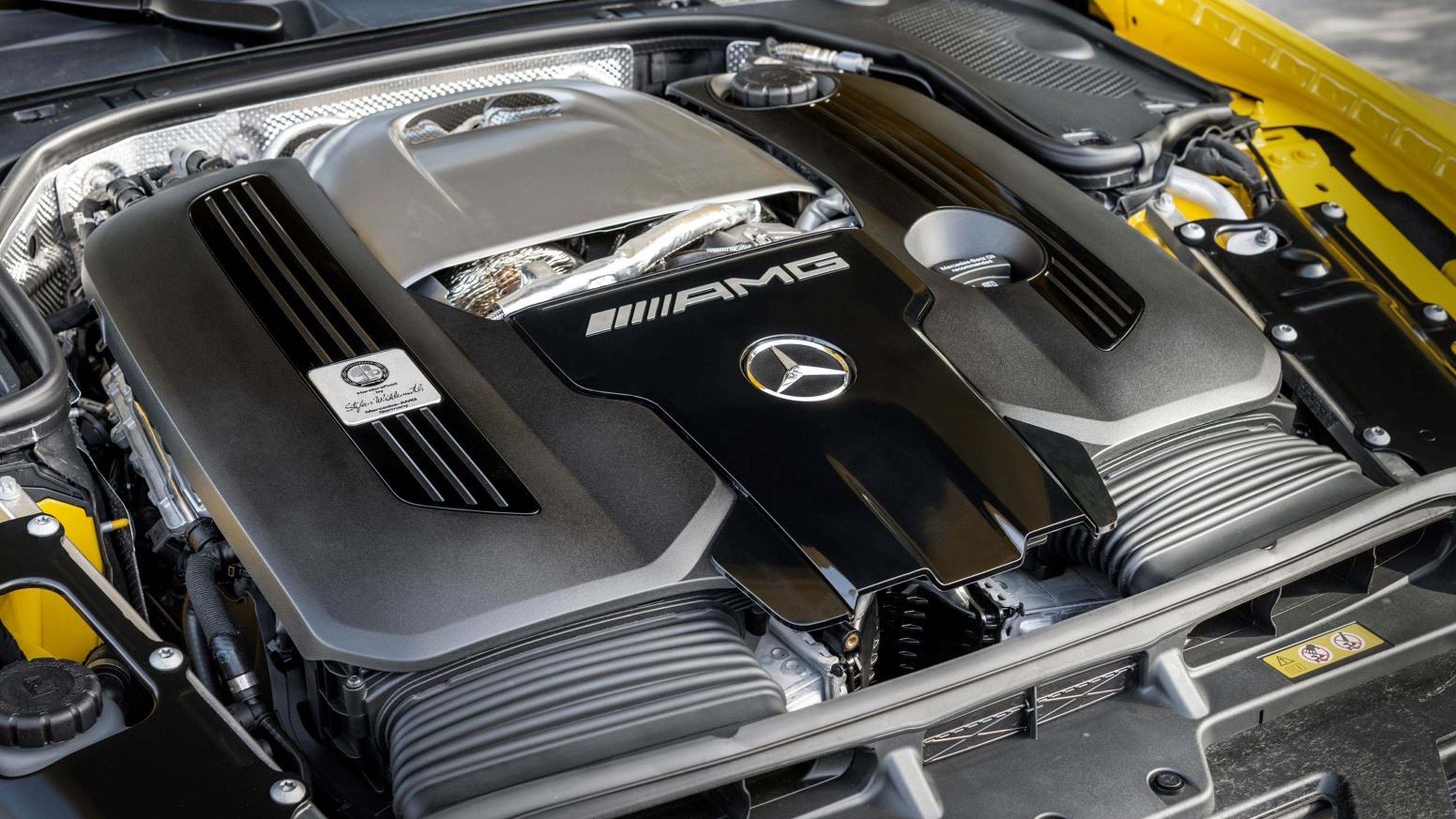 Motor V8 del Mercedes-AMG SL 2022