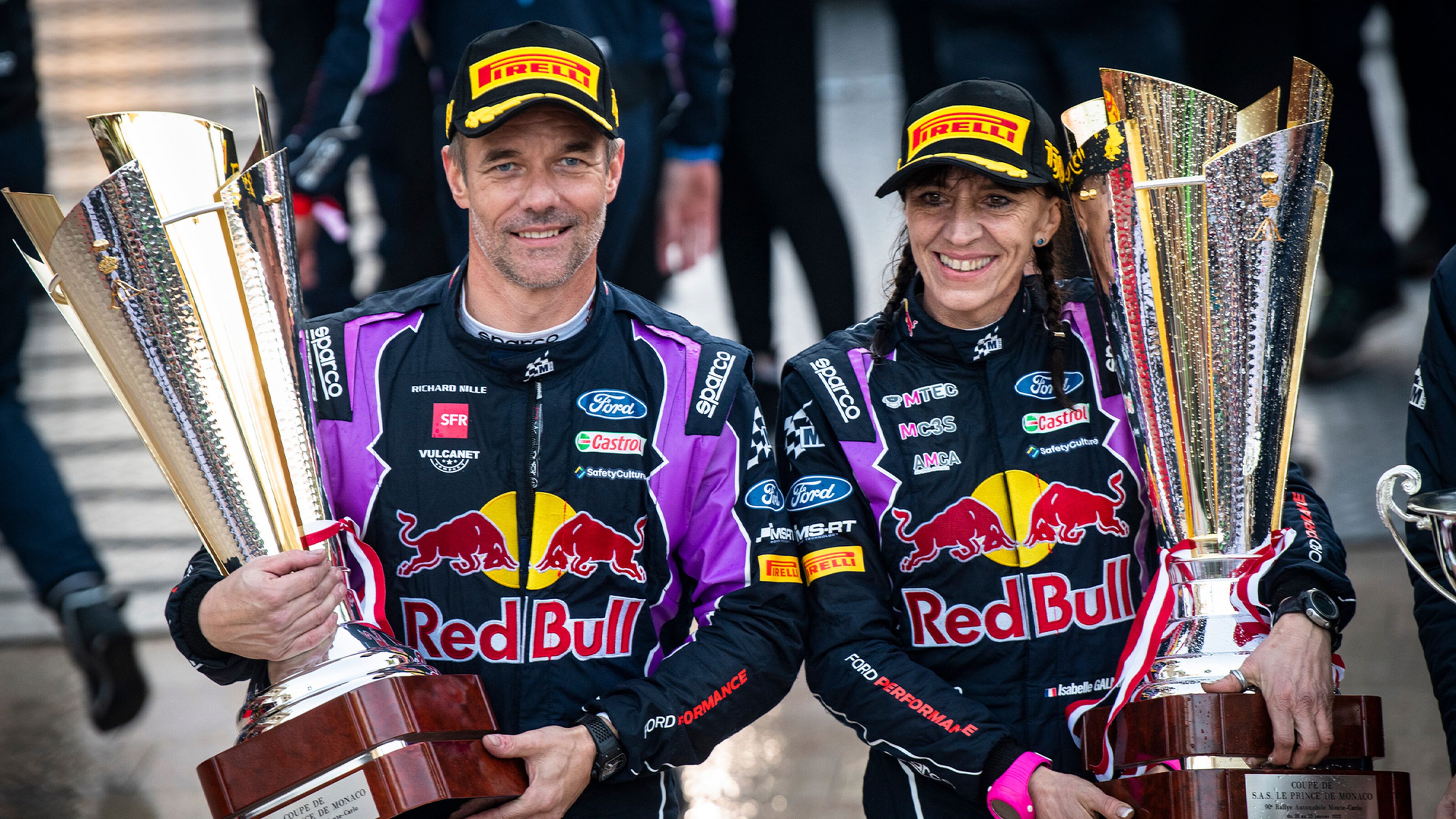 Sébastian Loeb e Isabelle Galmiche, campeones del Rally de Montecarlo 2022