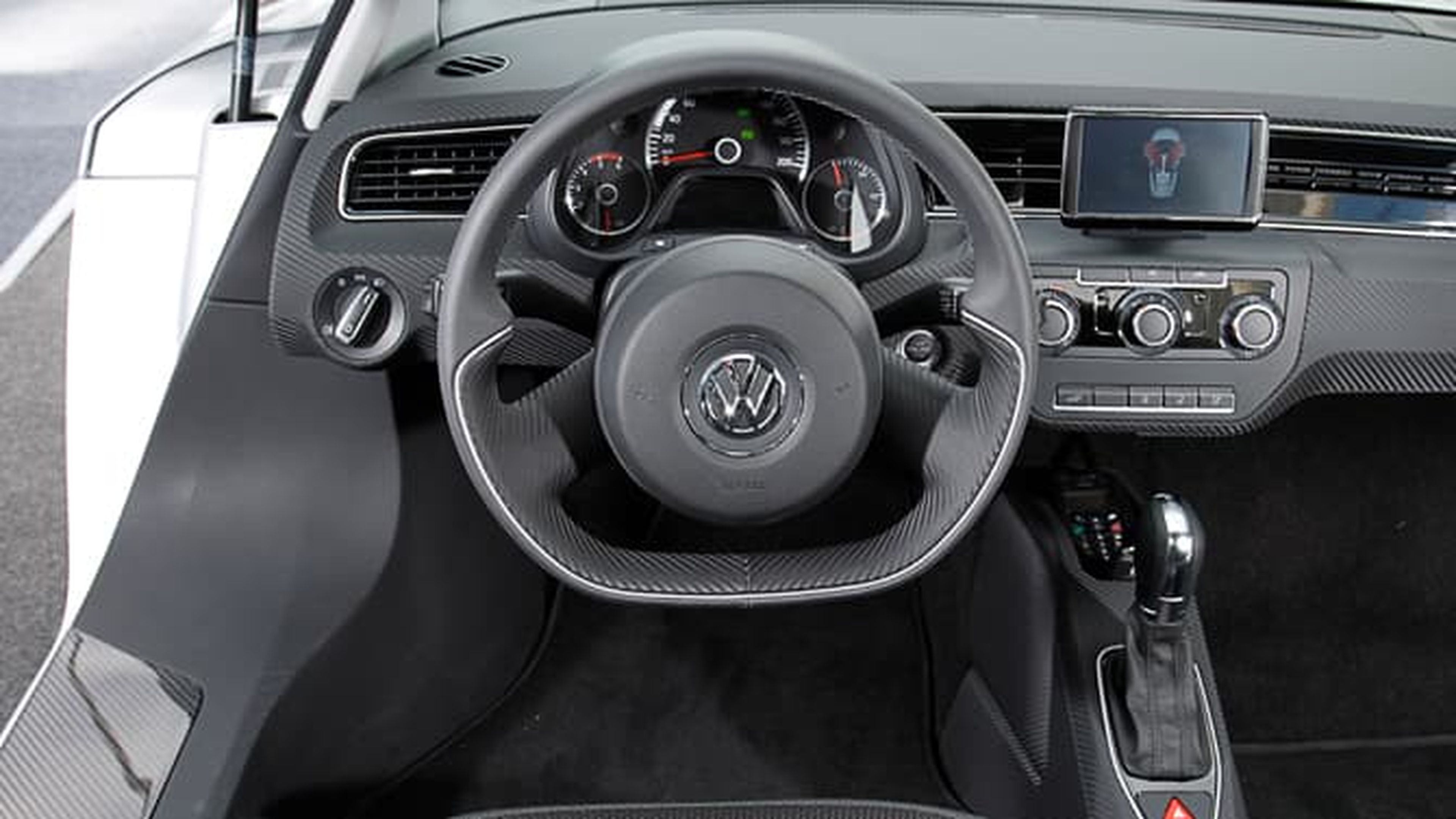 Prueba del Volkswagen XL1: interior